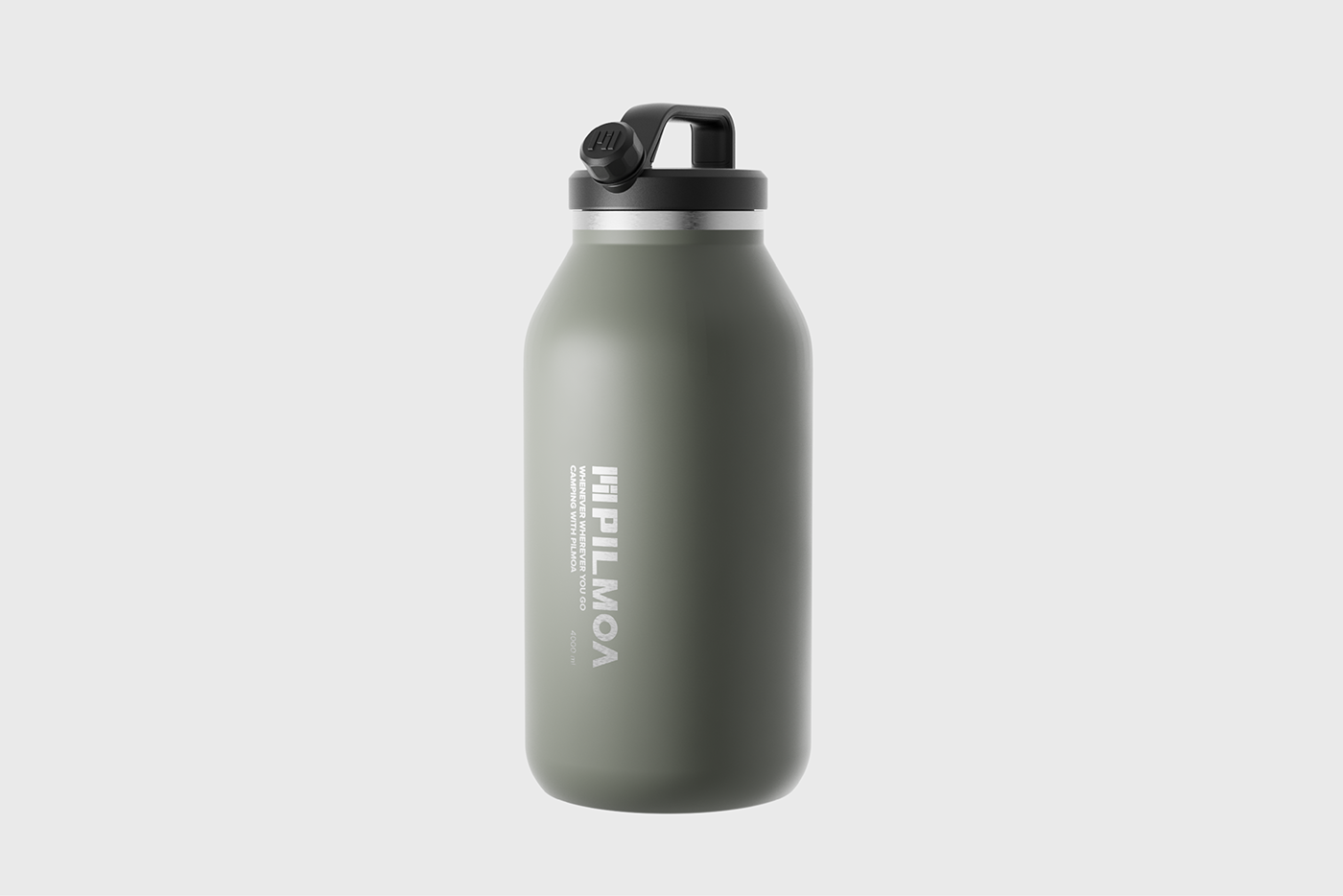 PILMOA BRAND，Water cup，Water bottle，Brand design，