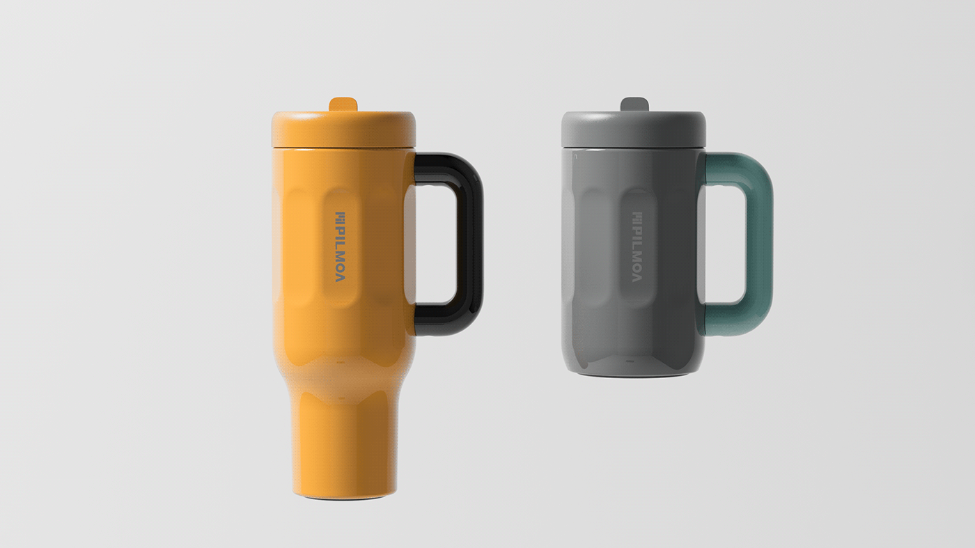 PILMOA BRAND，Water cup，Water bottle，Brand design，