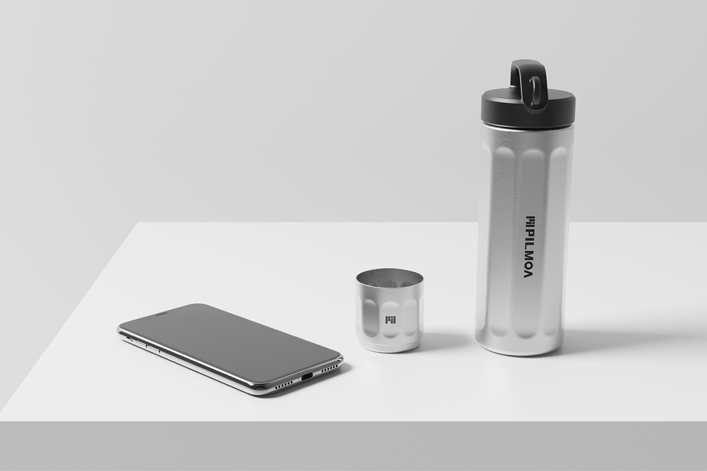 PILMOA BRAND，Water cup，Water bottle，Brand design，