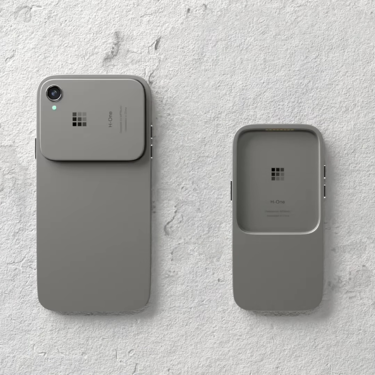 Modular mobile phone，H-One，conceptual design，Digital，