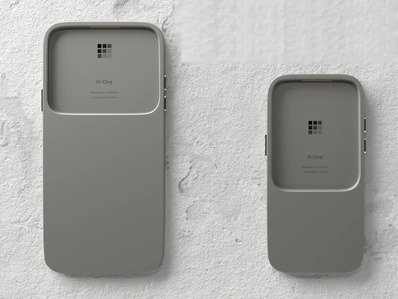 Modular mobile phone，H-One，conceptual design，Digital，