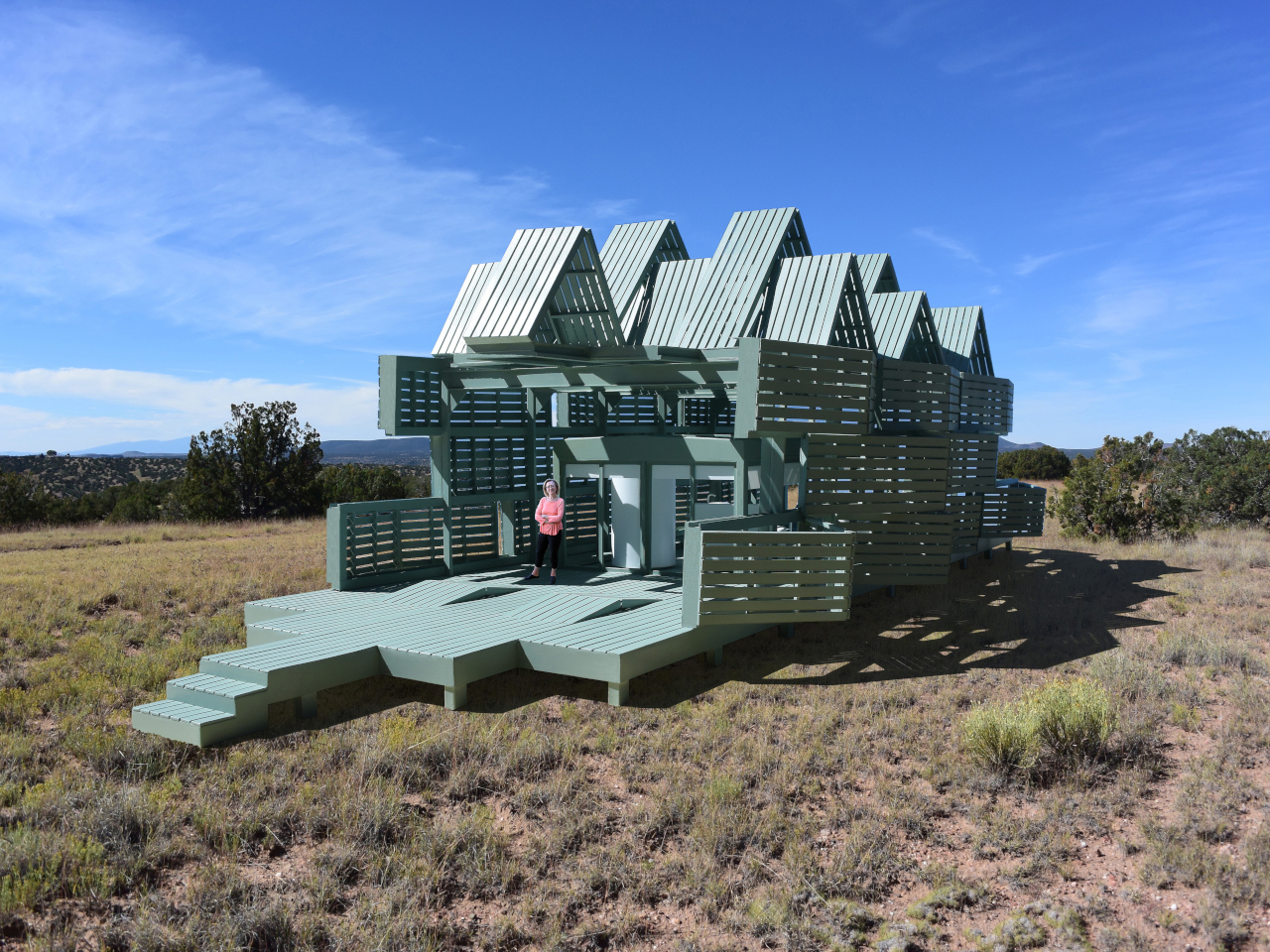 Architecture，Vacation house，conceptual design，environmental design，