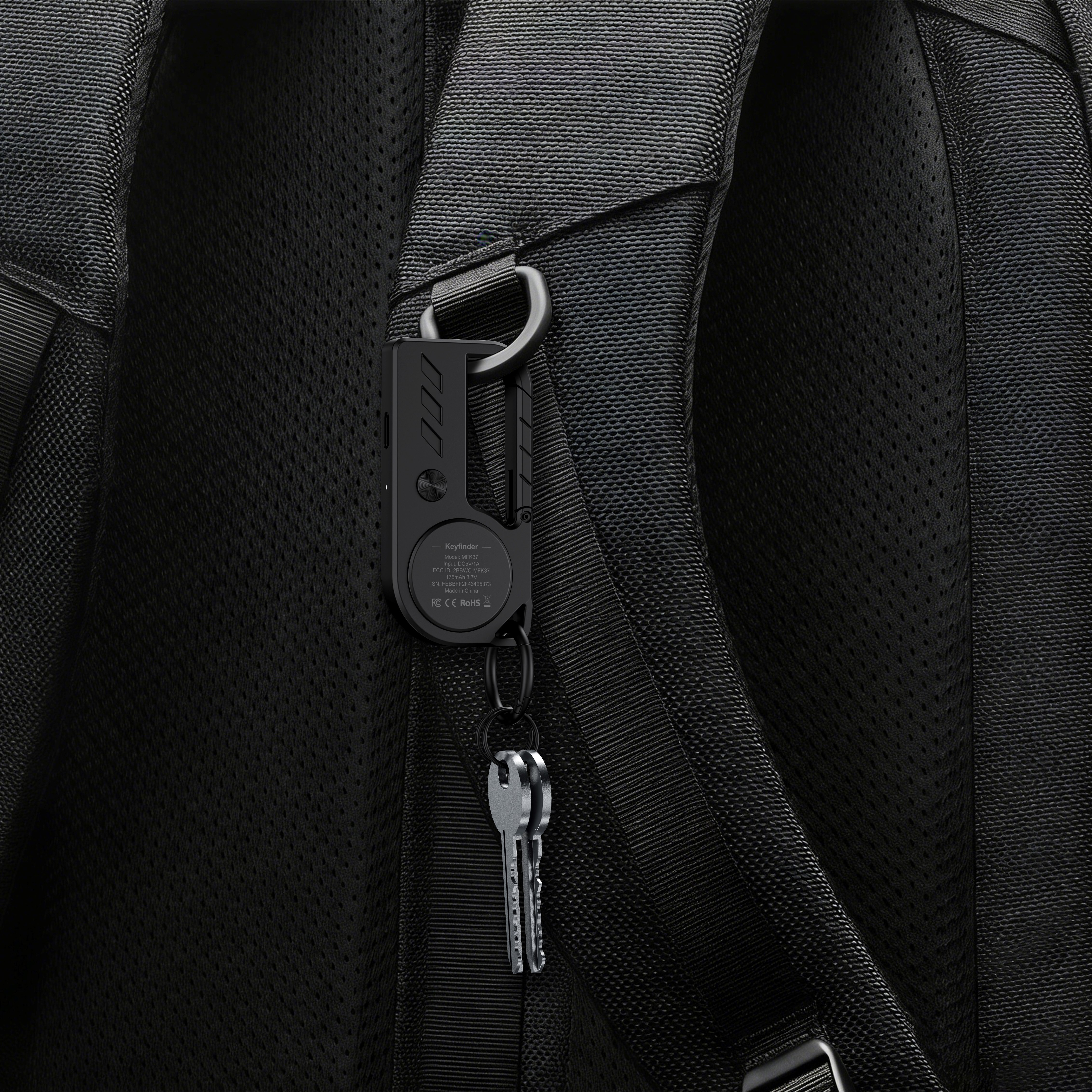 Find My keychain flashlight with tracking locator，