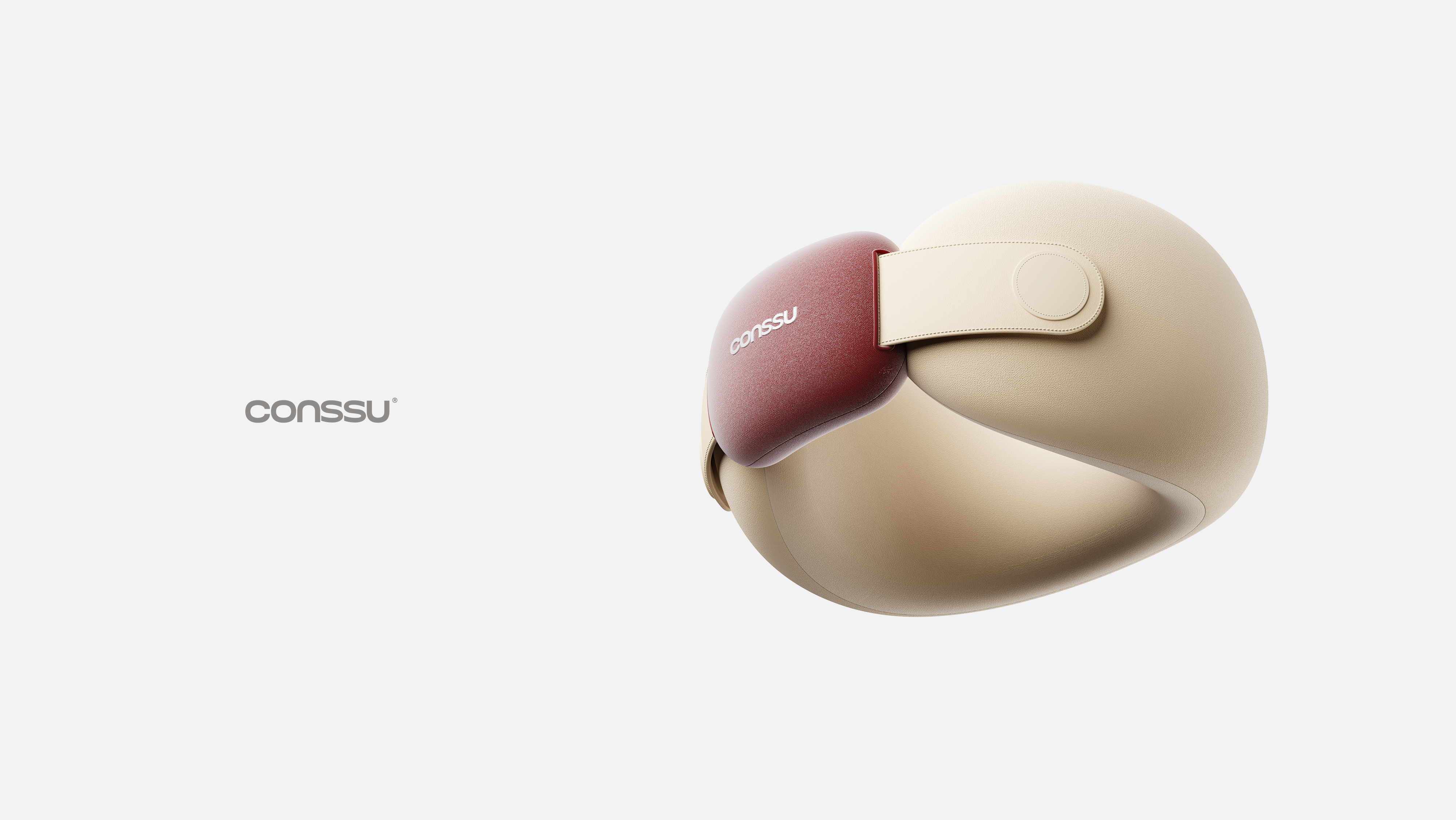 U-shaped pillow，industrial design，