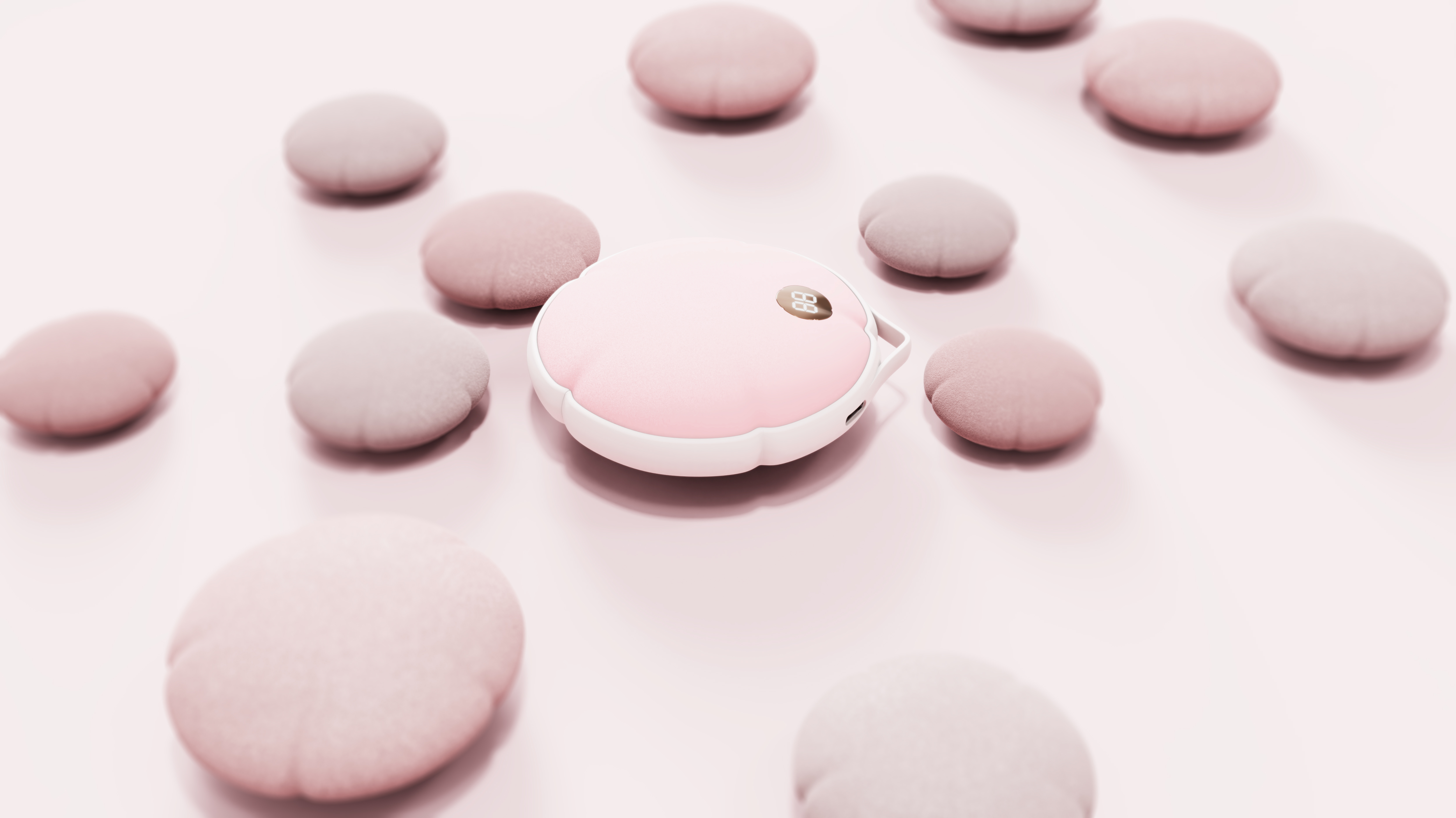 Hand warmer，small home appliances，winter，product design，Render，Night light，