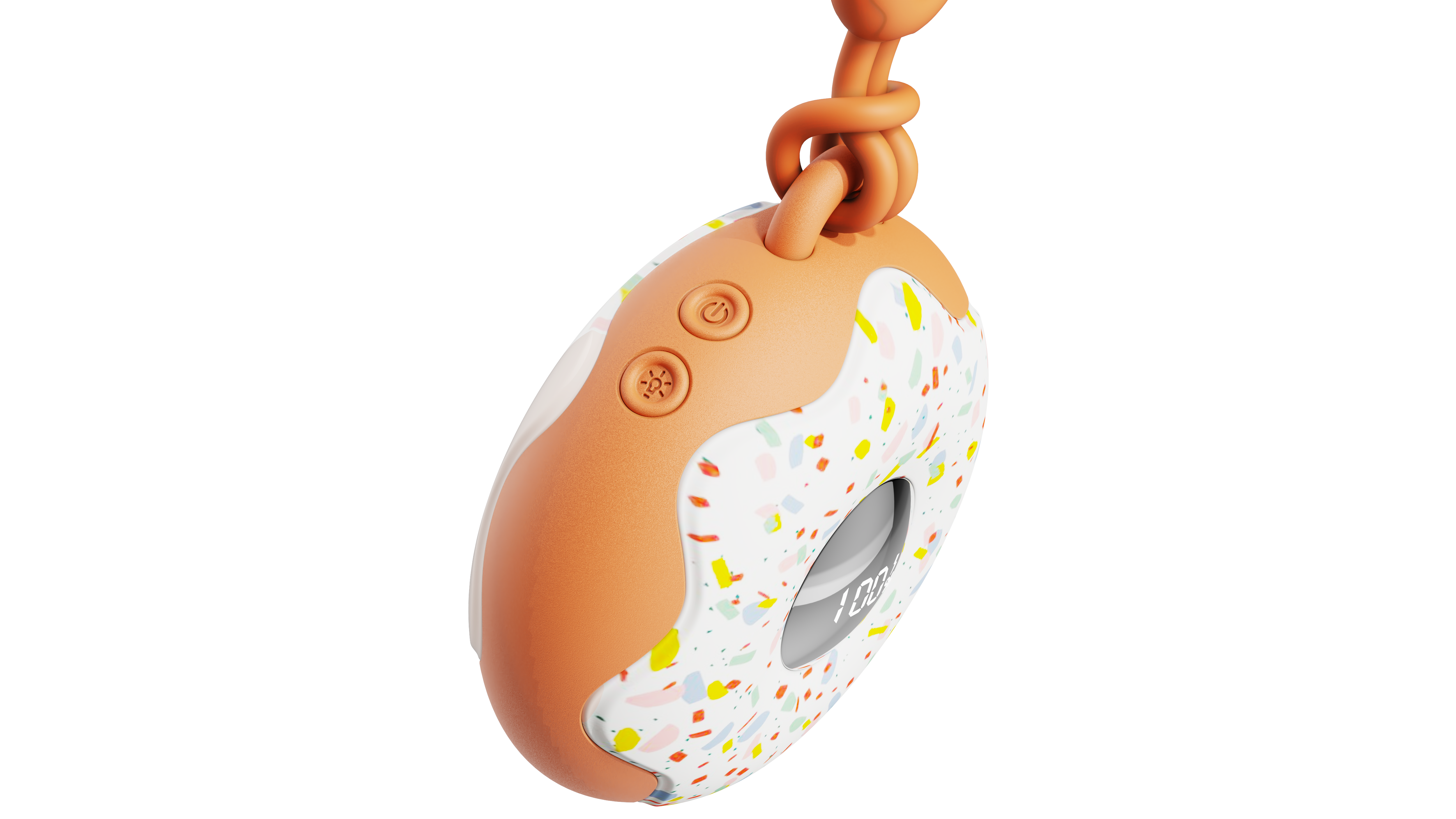 Hand warmer，small home appliances，winter，product design，doughnut，Render，Night light，