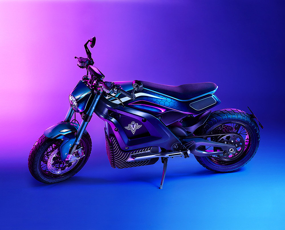 Volt，Italy，blue，motorcycle，