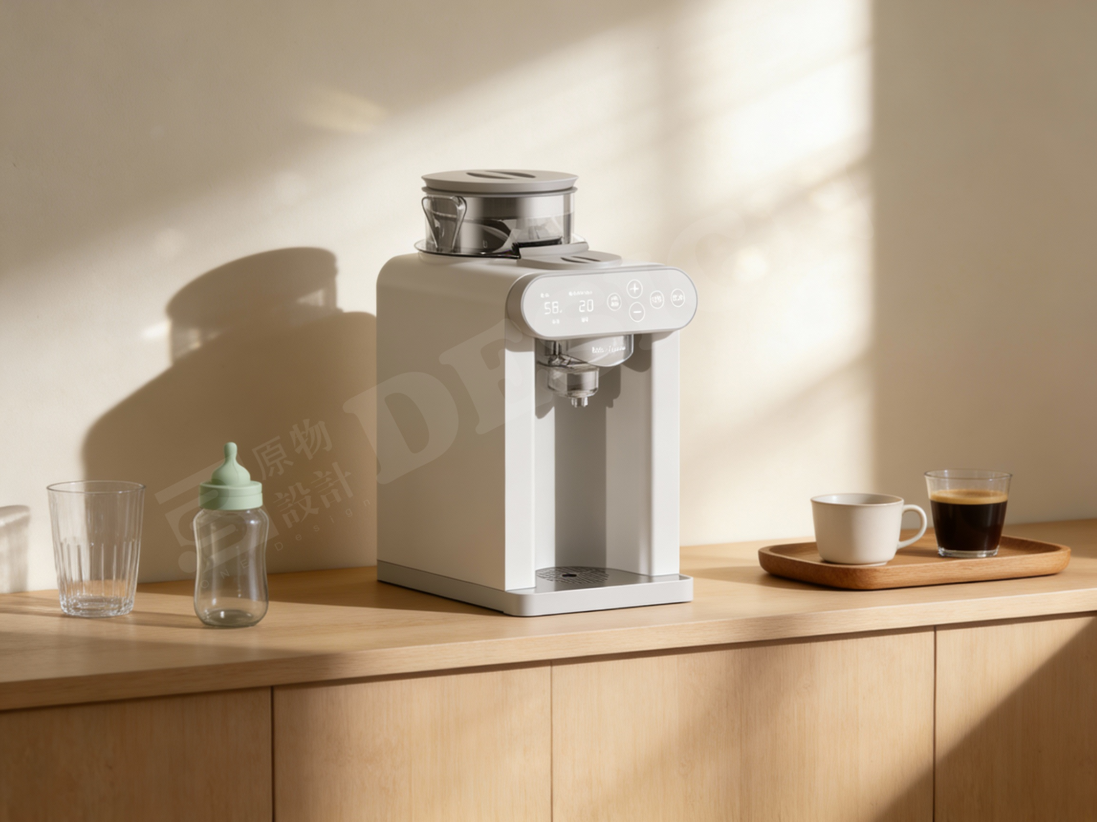 Milk washing machine，Coffee machine，Water dispenser，small home appliances，Maternal and infant products，Minimalist household appliances，Constant temperature brewing pot，