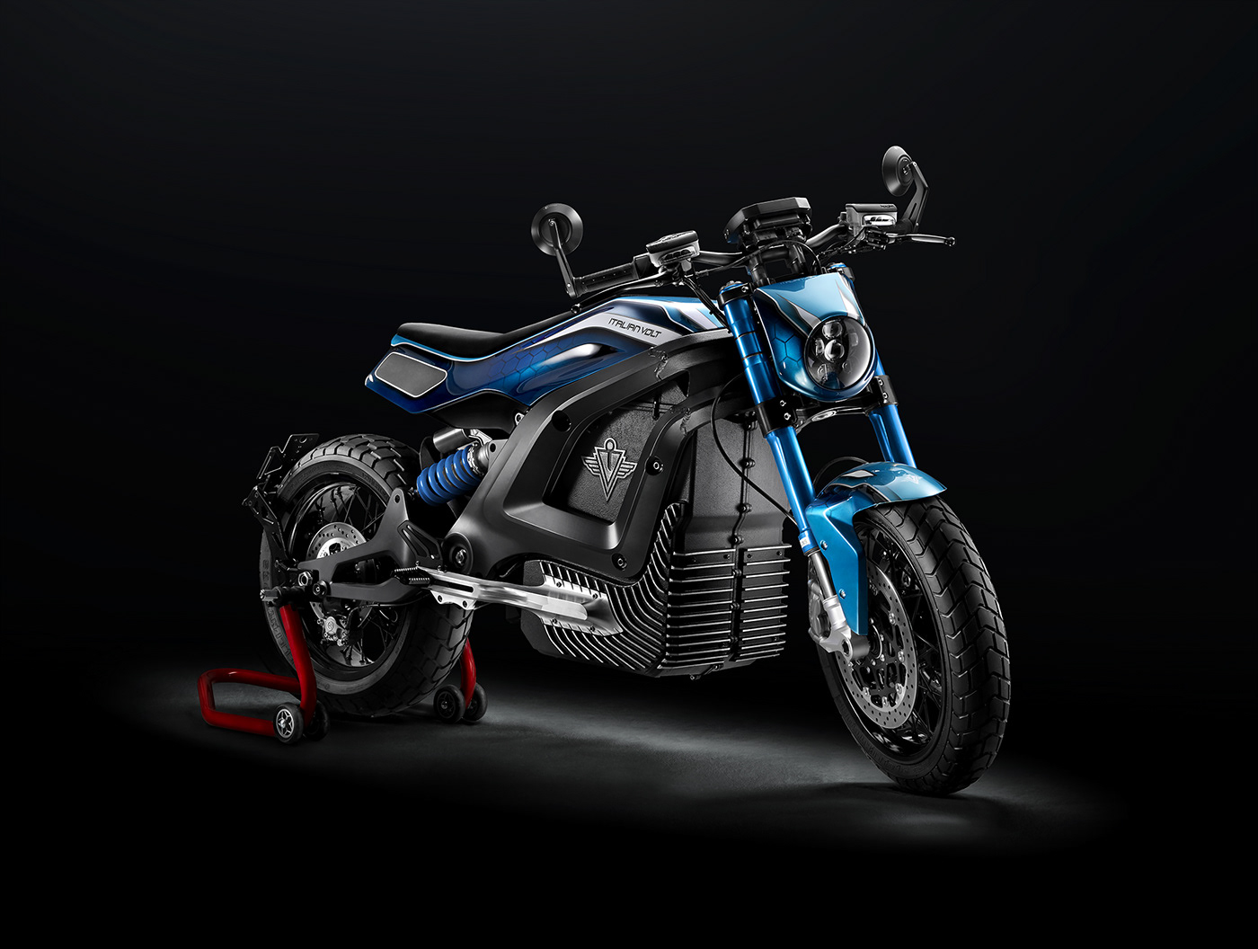 Volt，Italy，blue，motorcycle，