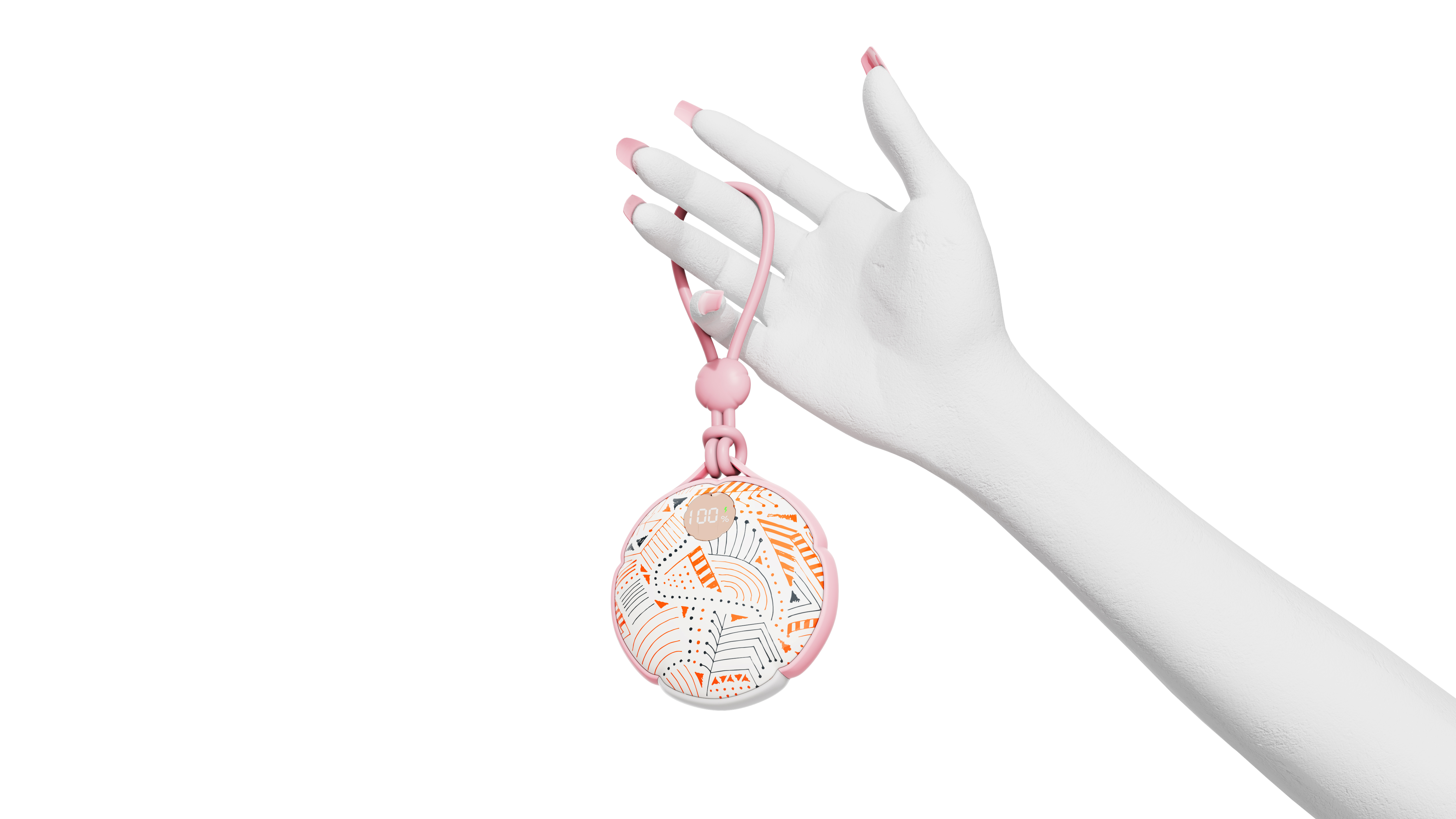 Hand warmer，small home appliances，winter，product design，Render，Night light，