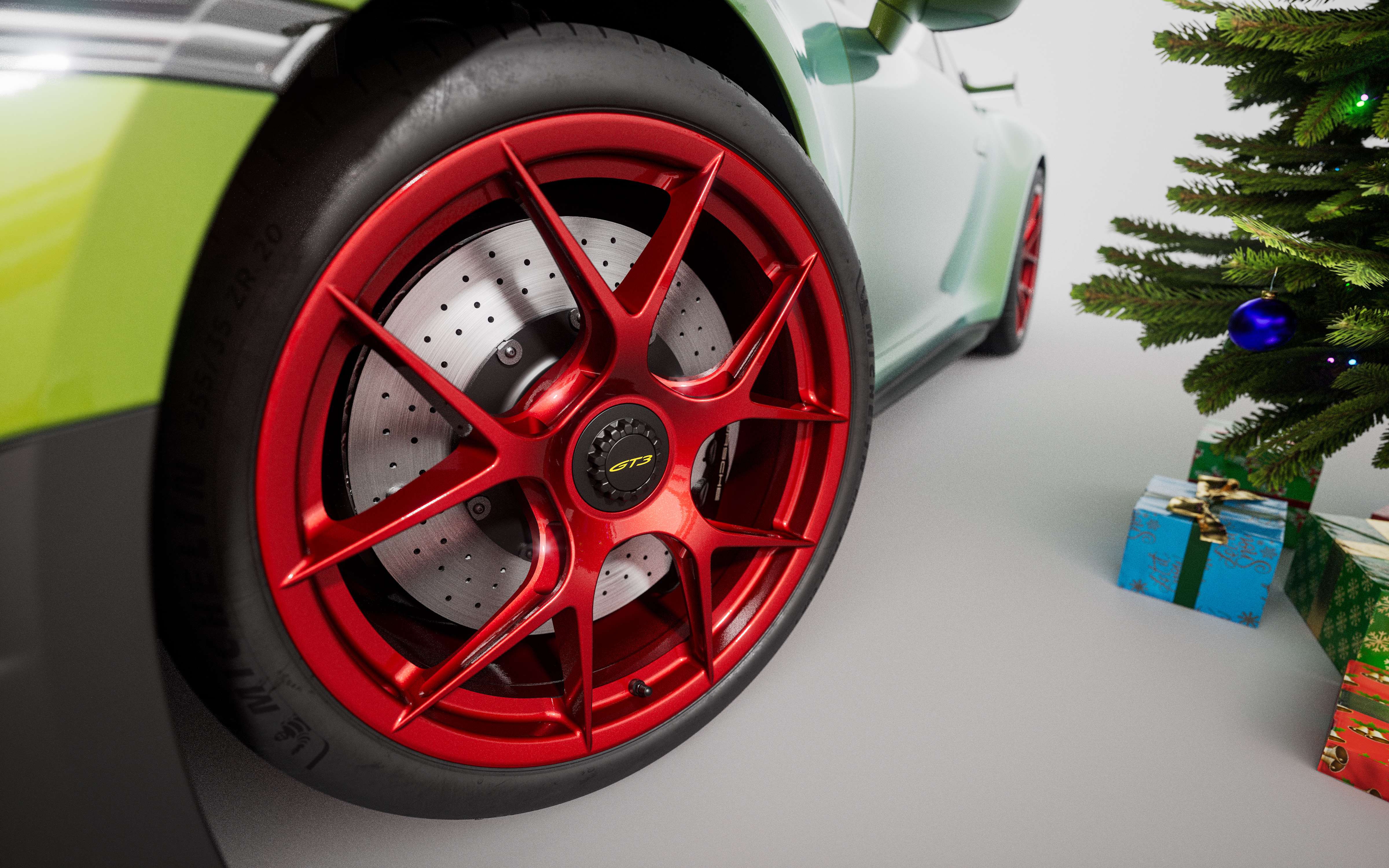 Porsche，ue5，Automobile design，Car rendering，gt3，nine hundred and eleven，