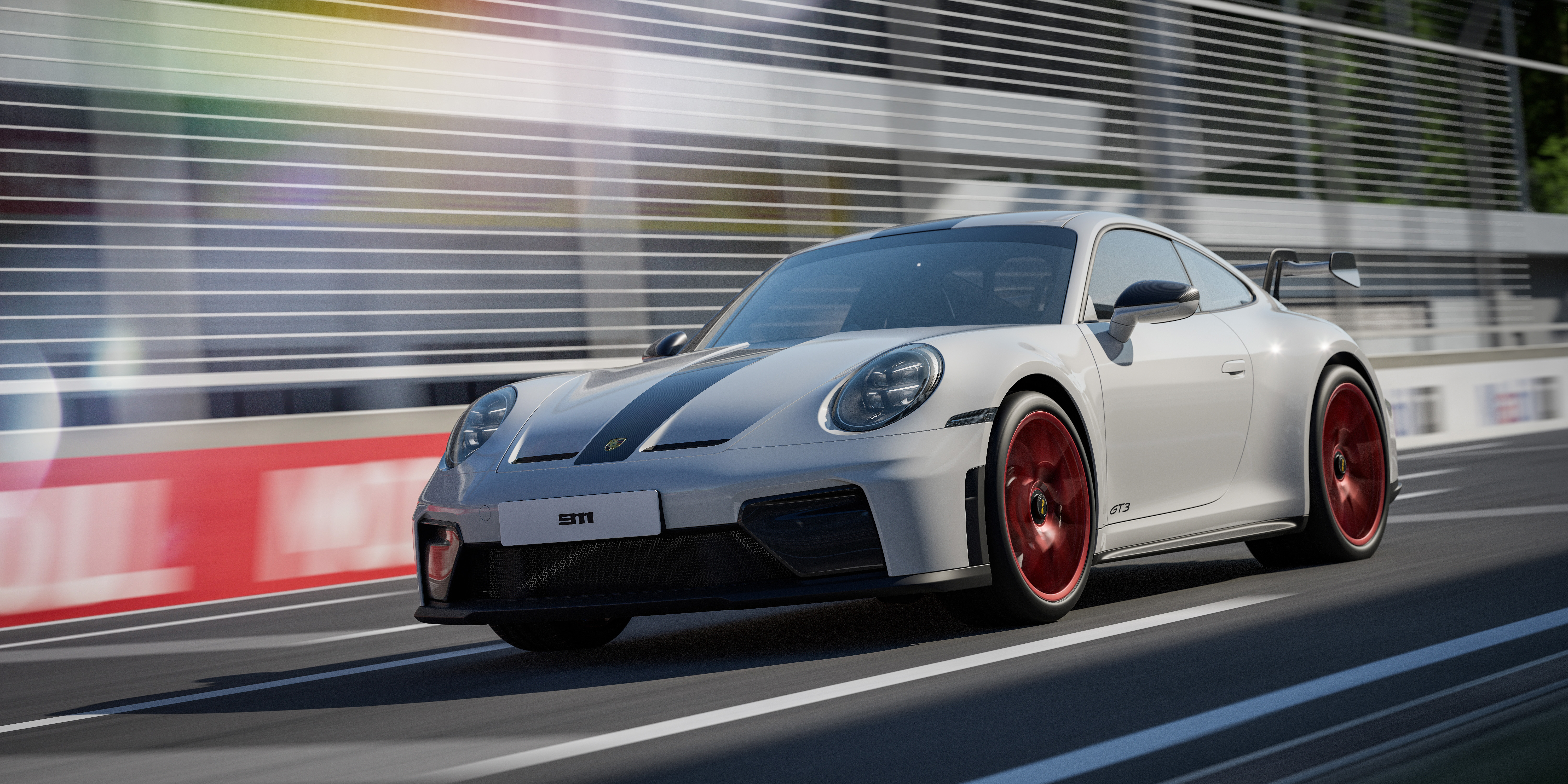 Porsche，ue5，Automobile design，Car rendering，gt3，nine hundred and eleven，