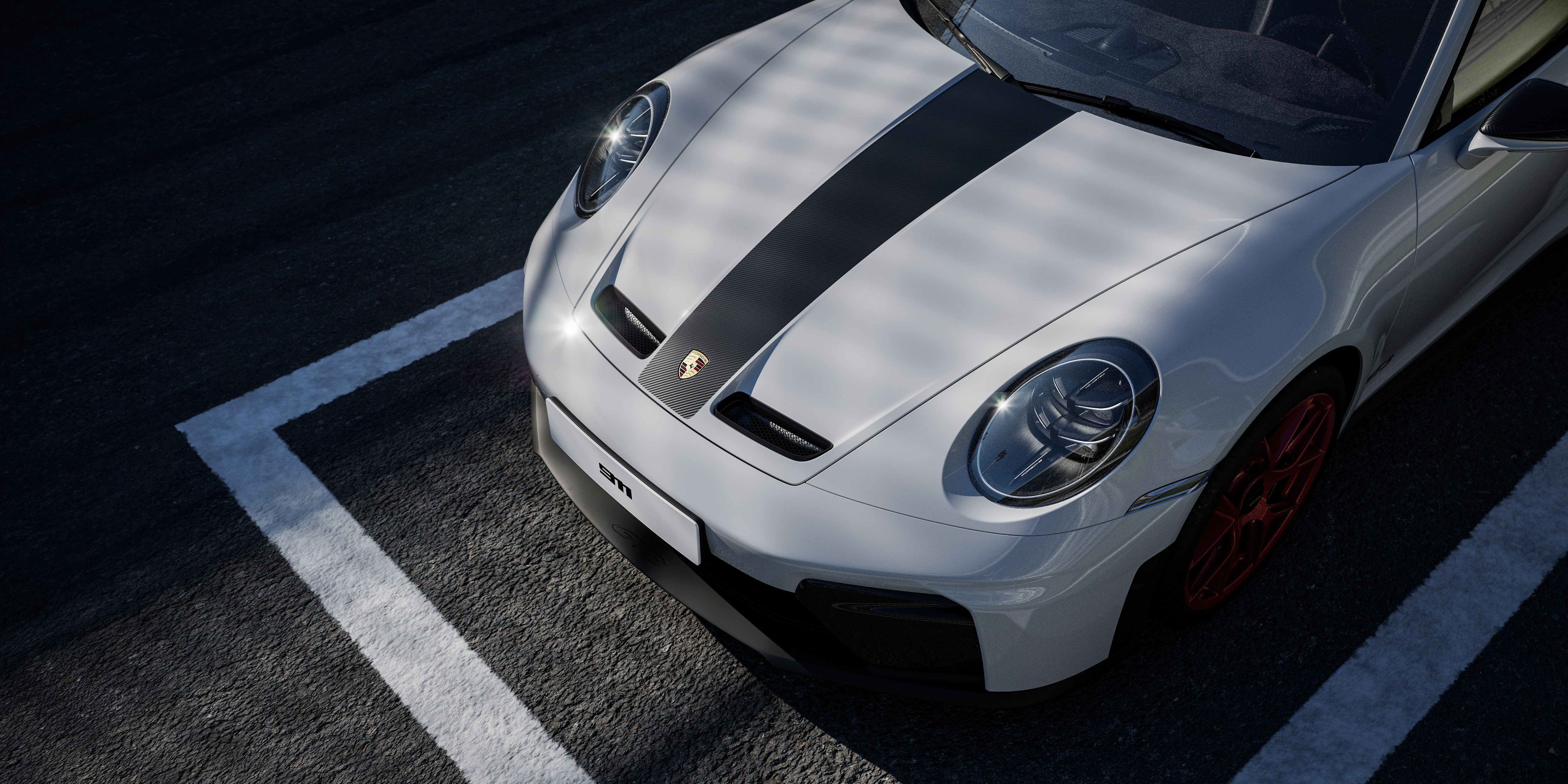 Porsche，ue5，Automobile design，Car rendering，gt3，nine hundred and eleven，