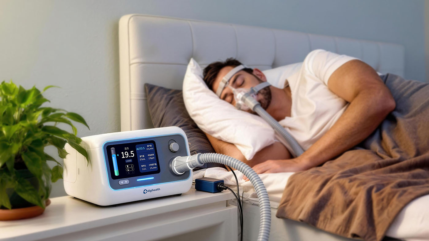 Medical product design，Household ventilator，Sleep Health，Intelligent medical device，human-computer interaction，Soft Design，Non-sense intervention，Health Technology，