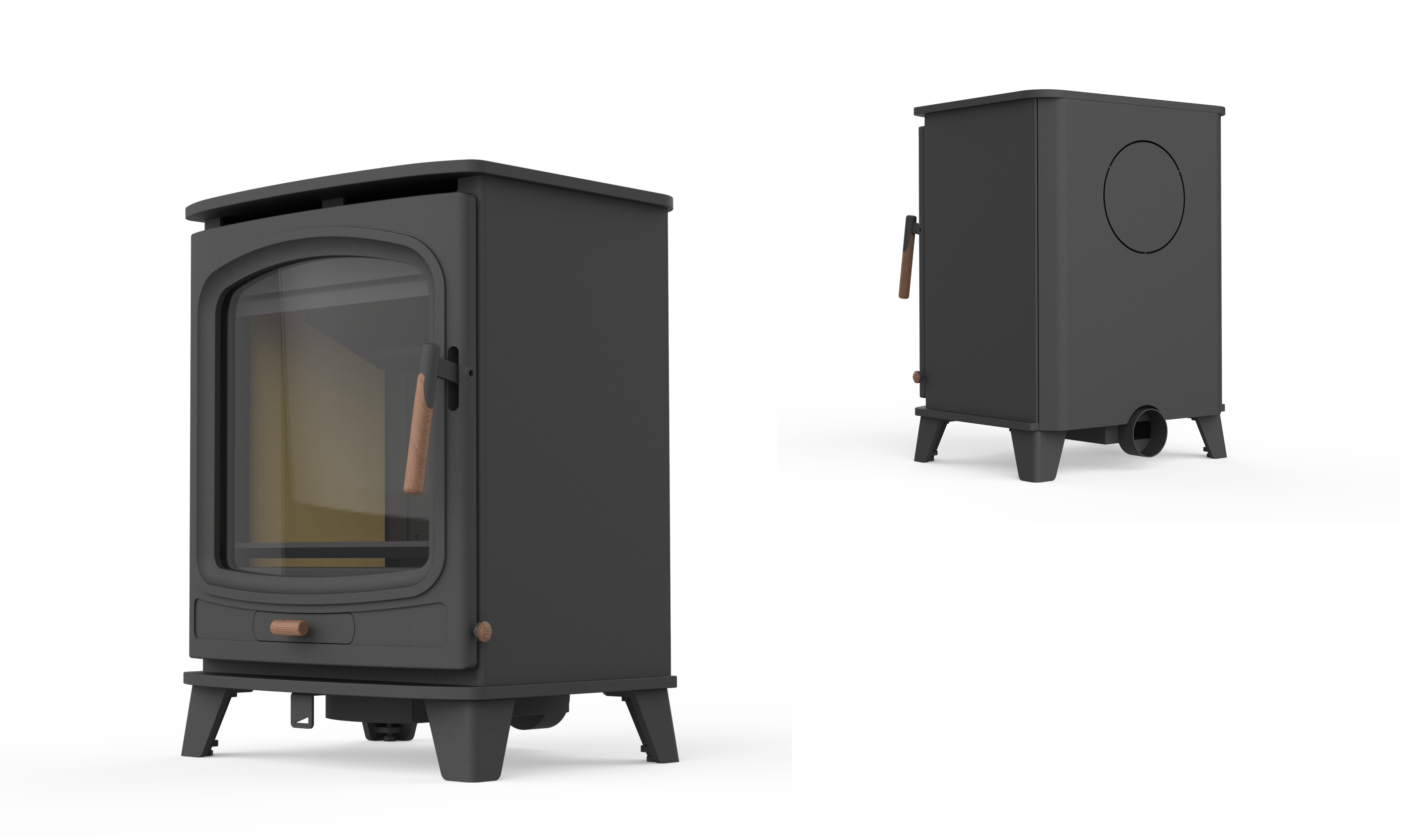 industrial design，industrial design，sheet metal cast iron，Structural design，Prototype production，design analysis ，Wood burning fireplace，True Fire Fireplace，