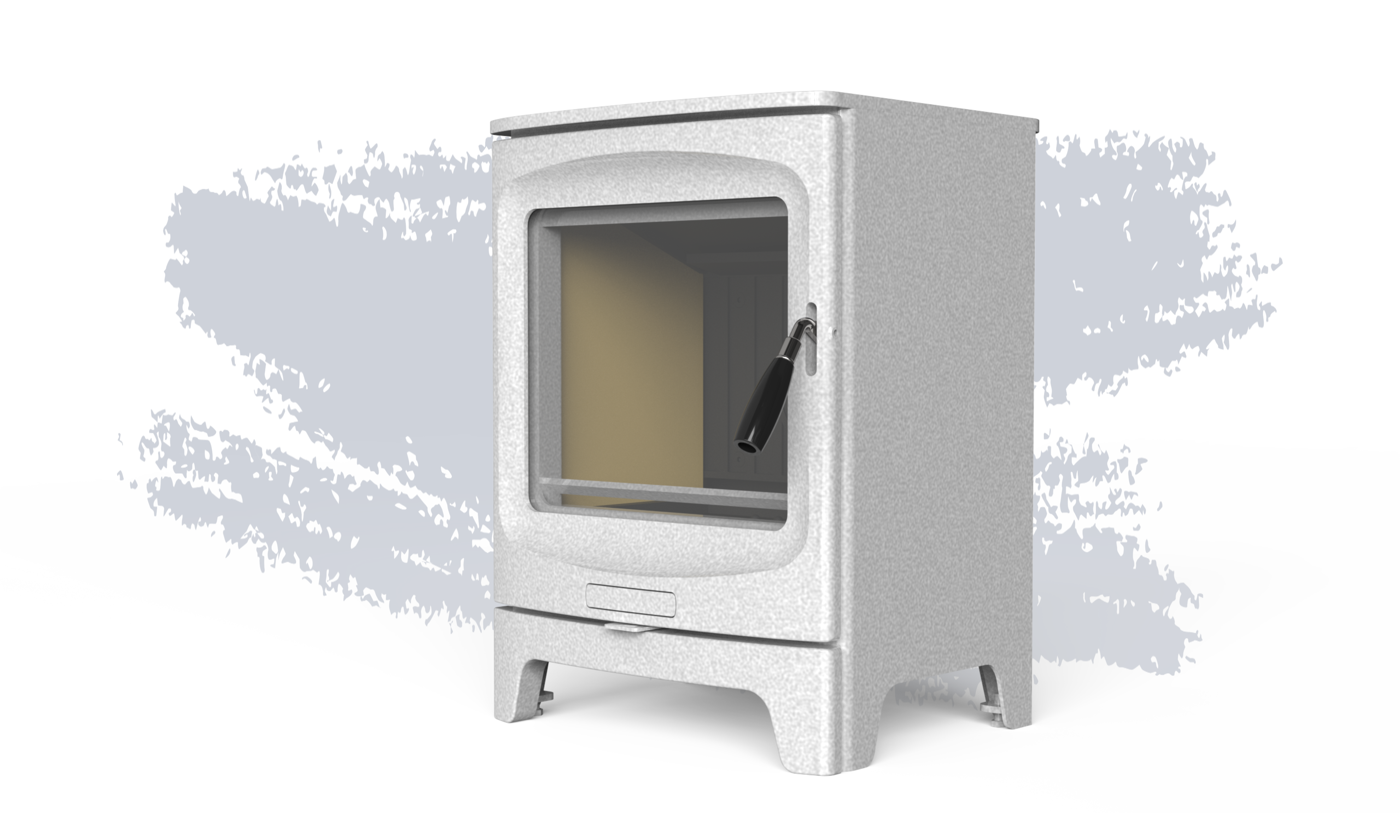 industrial design，Creative design，sheet metal cast iron，Structural design，Prototype production，design analysis ，Wood burning fireplace，True Fire Fireplace，