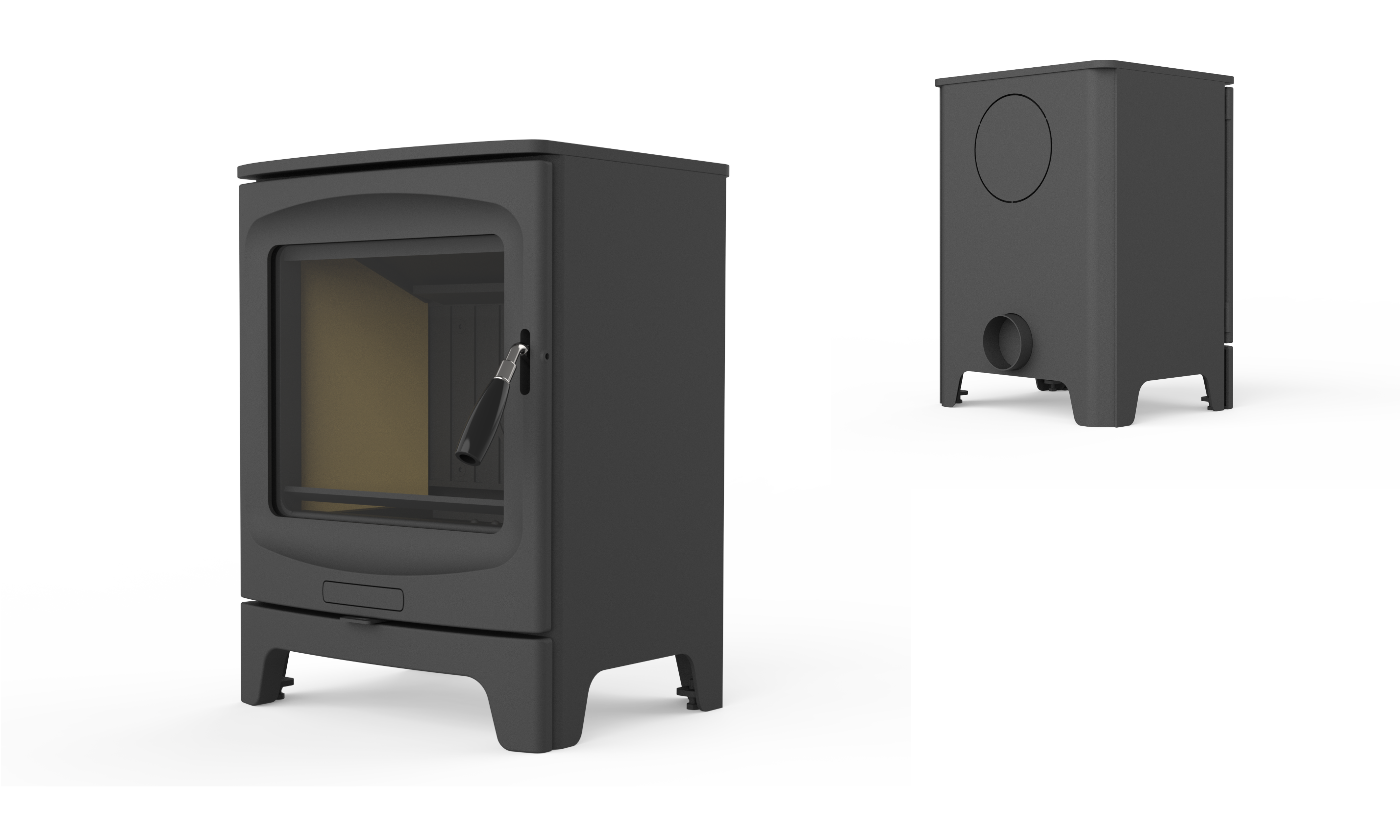 industrial design，Creative design，sheet metal cast iron，Structural design，Prototype production，design analysis ，Wood burning fireplace，True Fire Fireplace，