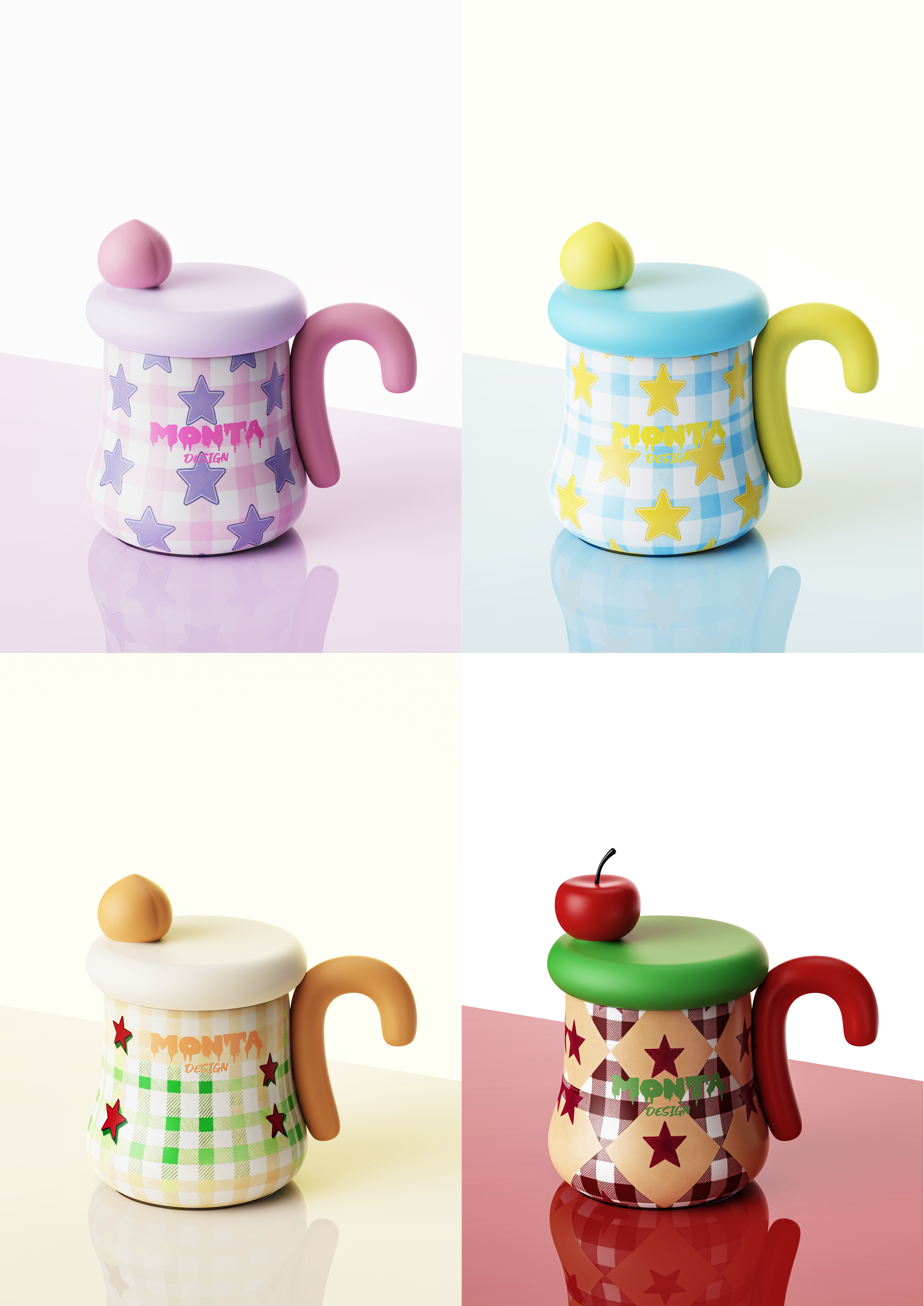 Water cup，Cup design，Sundae Day，Macaroon，