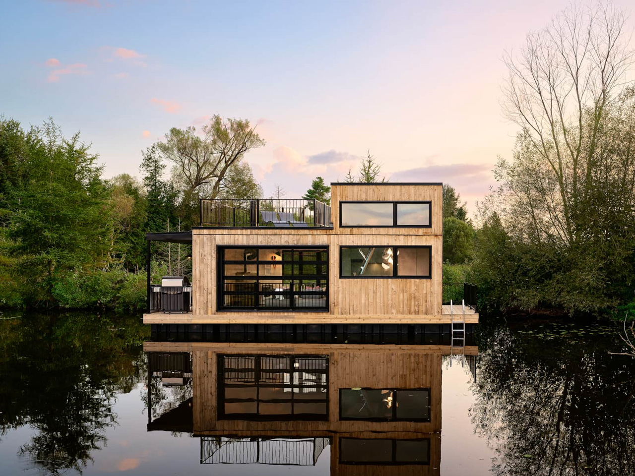 Quebec，modularization，Four Seasons Vacation，Intelligent temperature control，Conceptual architecture，