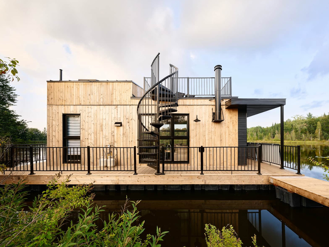 Quebec，modularization，Four Seasons Vacation，Intelligent temperature control，Conceptual architecture，