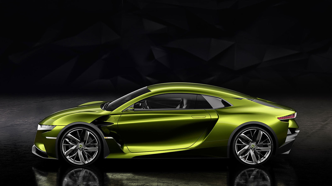 industrial design，Automobile design，Citroen，ds，Concept Car，