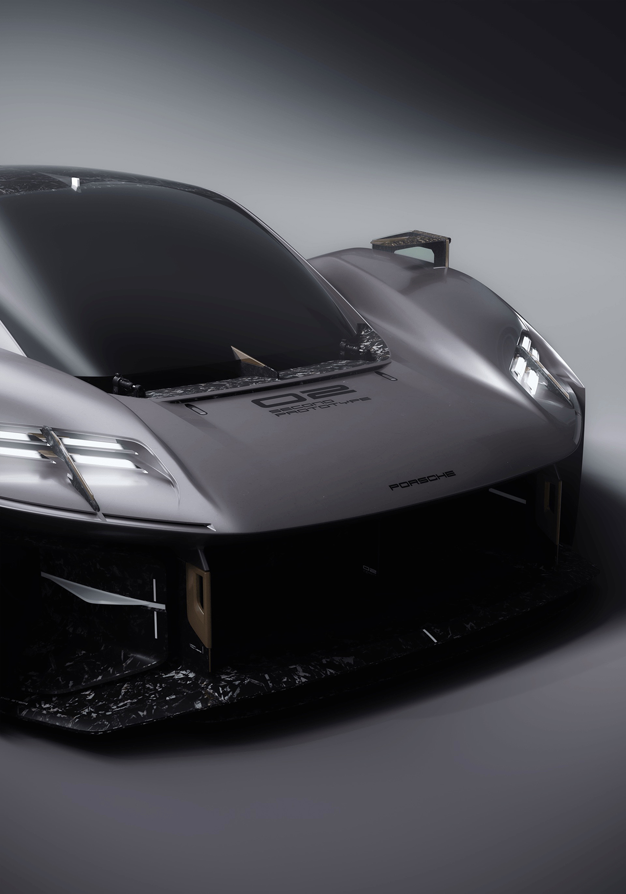 Cyberpunk，Sports car，Movement and Aesthetics，The Future Car，porsche，