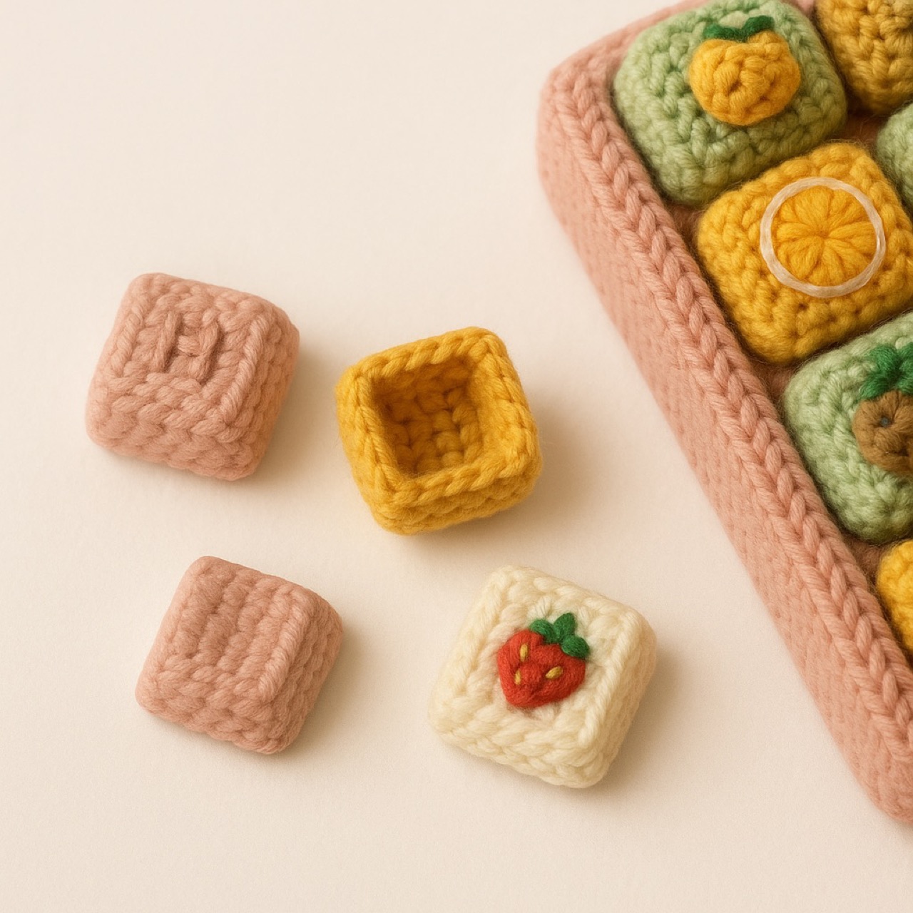 Knitted key cap，ASMR，Mechanical keyboard，Soft touch，