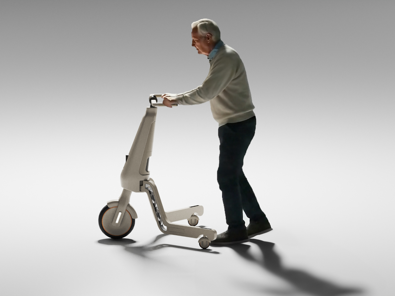 Intelligent travel，Elderly scooter，MOBILITY SCOOTER，life assistance，removable，