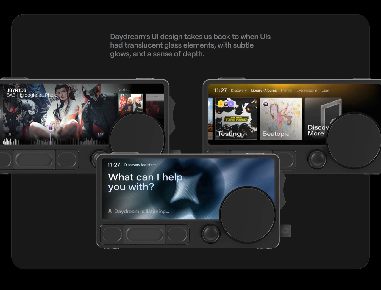 liquid glass，Car speaker，Spotify Car Thing，portable，In-vehicle entertainment，