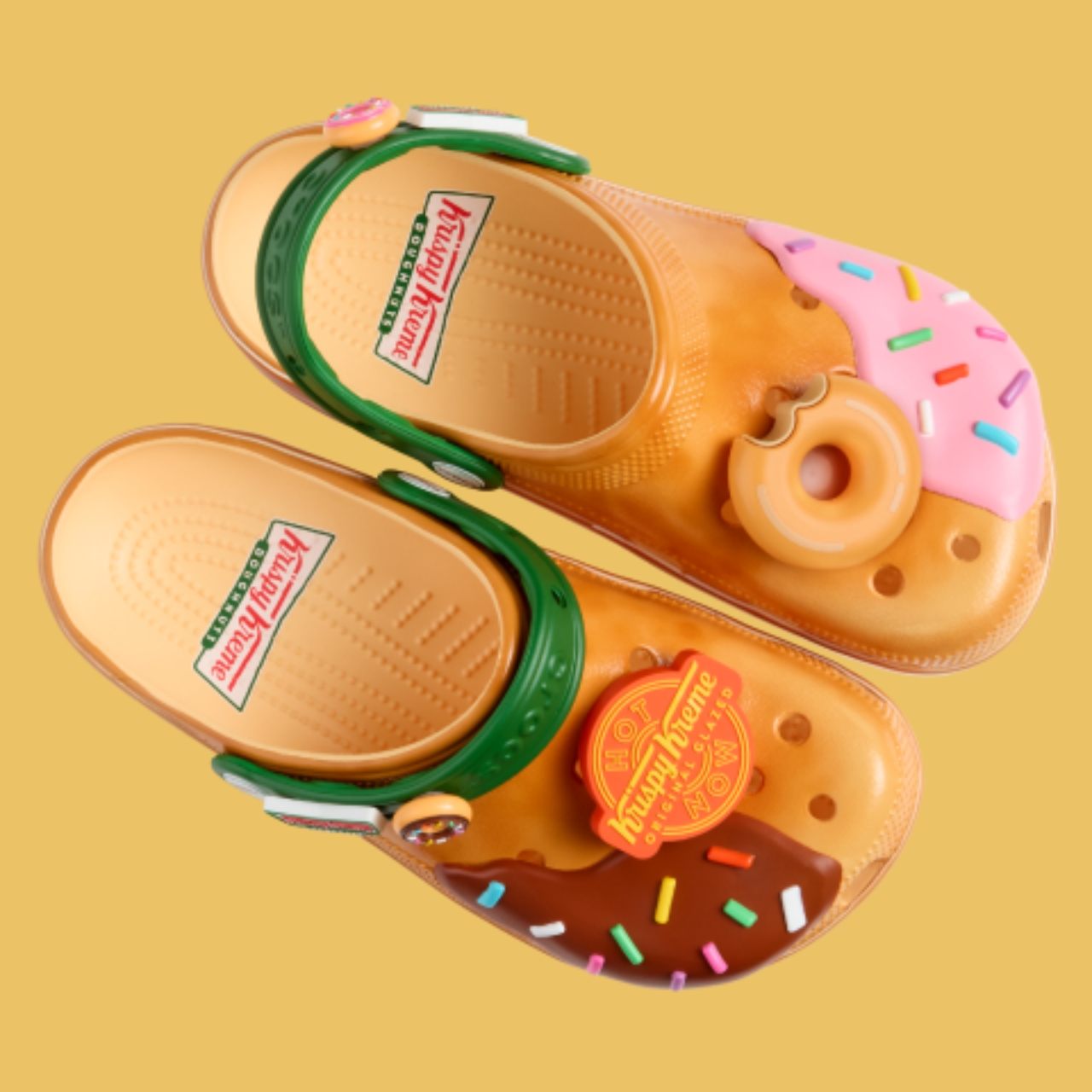 Krispy Kreme，Fangs，shoes，doughnut，