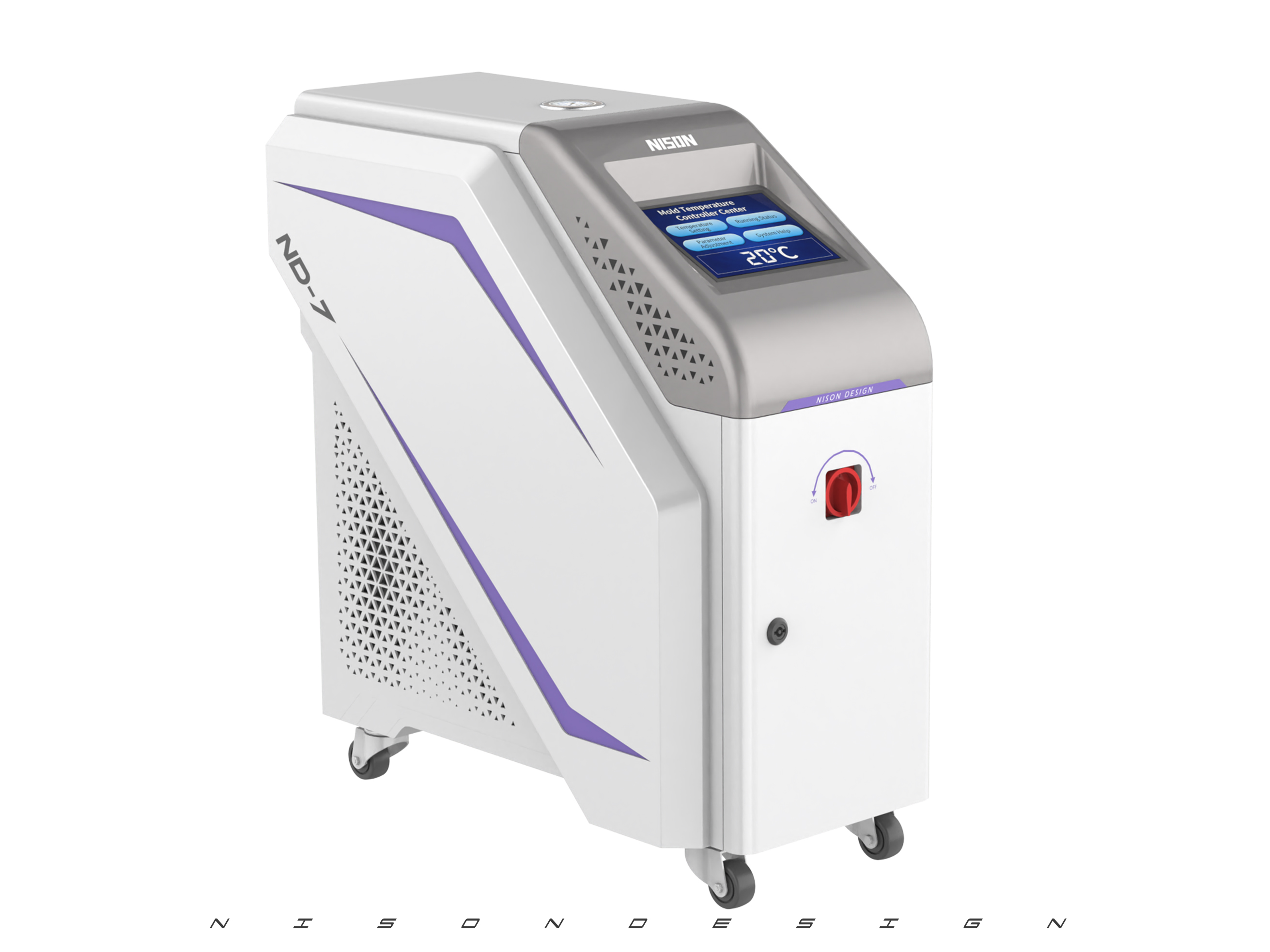 industrial design，Sheet metal design，Mold temperature machine，