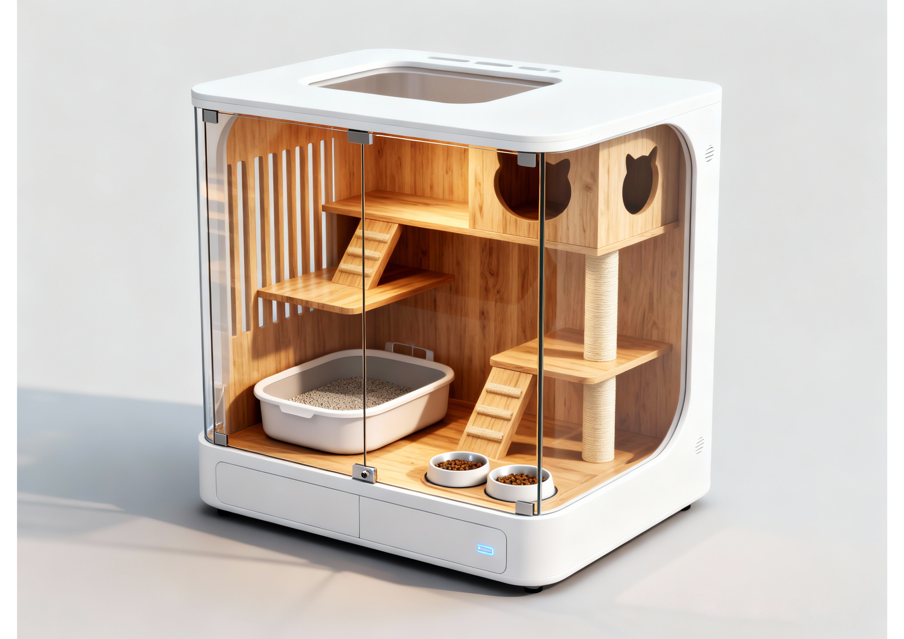 Pets，cattery ，cat，cage，furniture，Simple and modern，