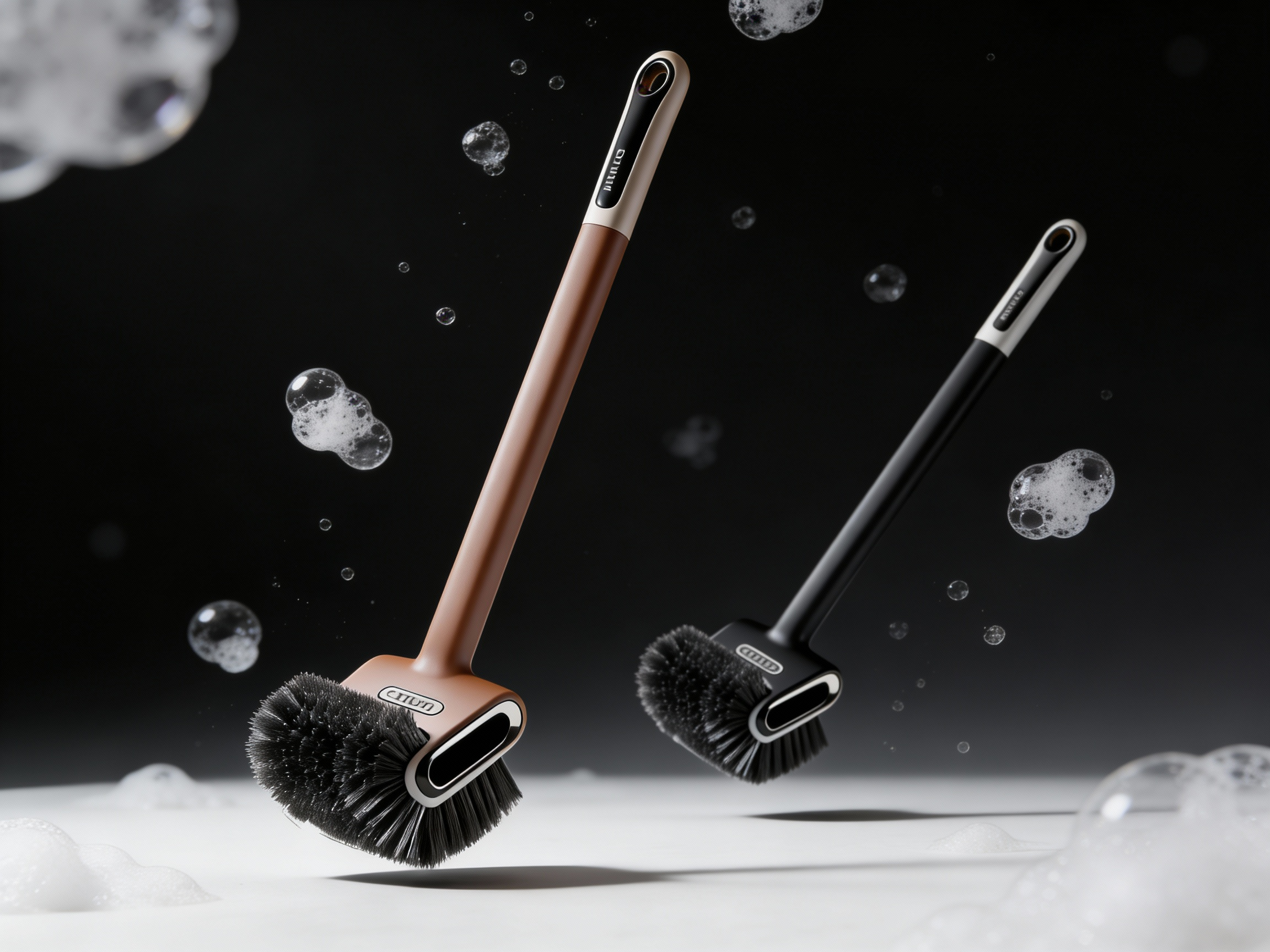 Toilet brush，L-type brush head toilet brush，Light Luxury Minimalist Style Toilet Brush，Bathroom Cleaning Brush，