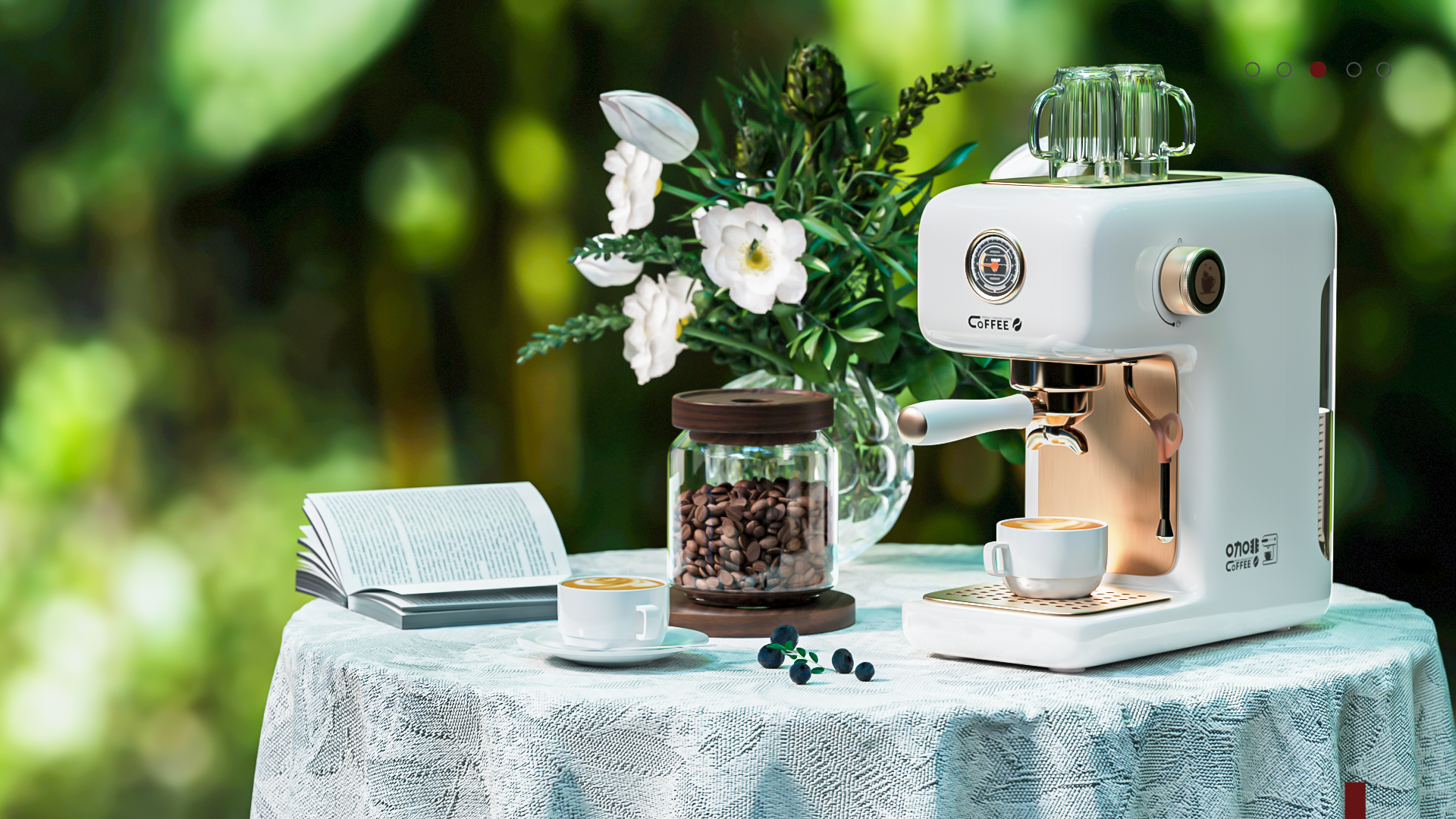 sample reels，Coffee machine，