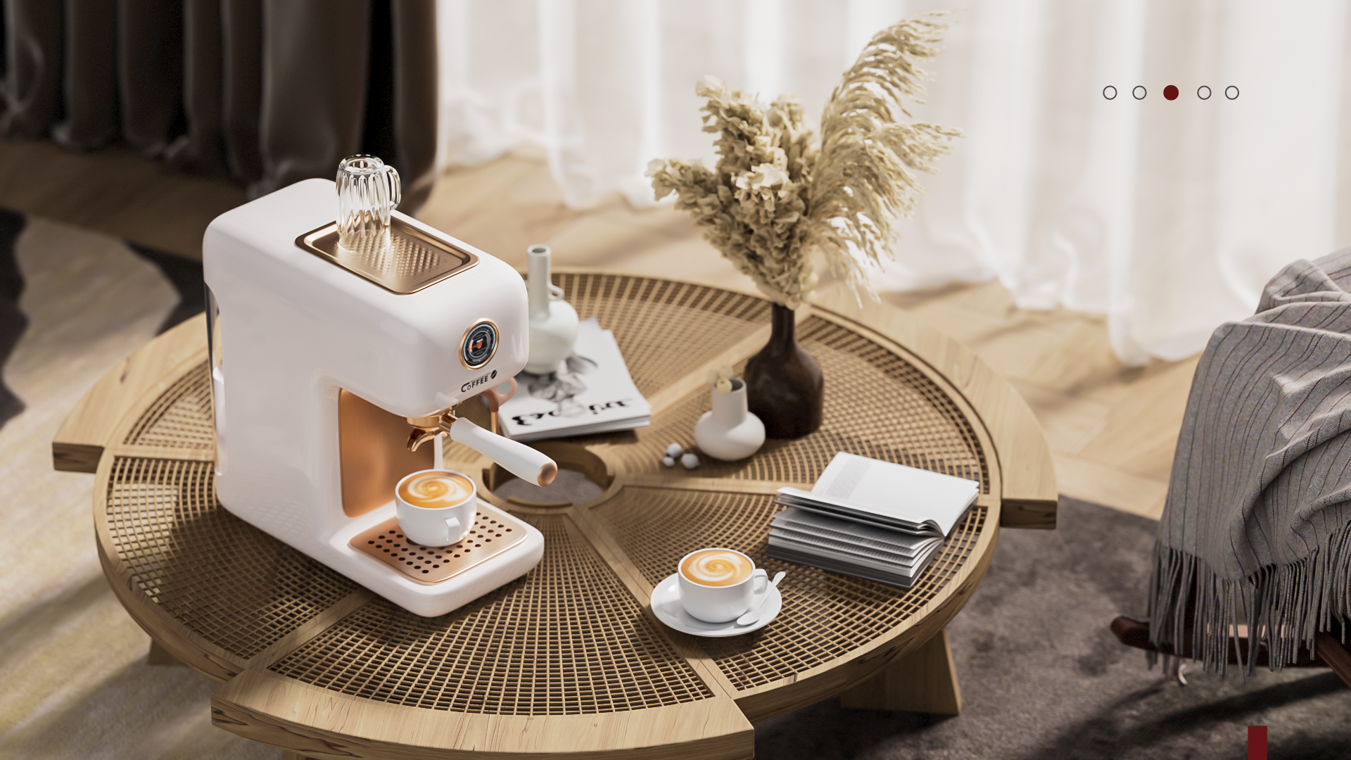 sample reels，Coffee machine，