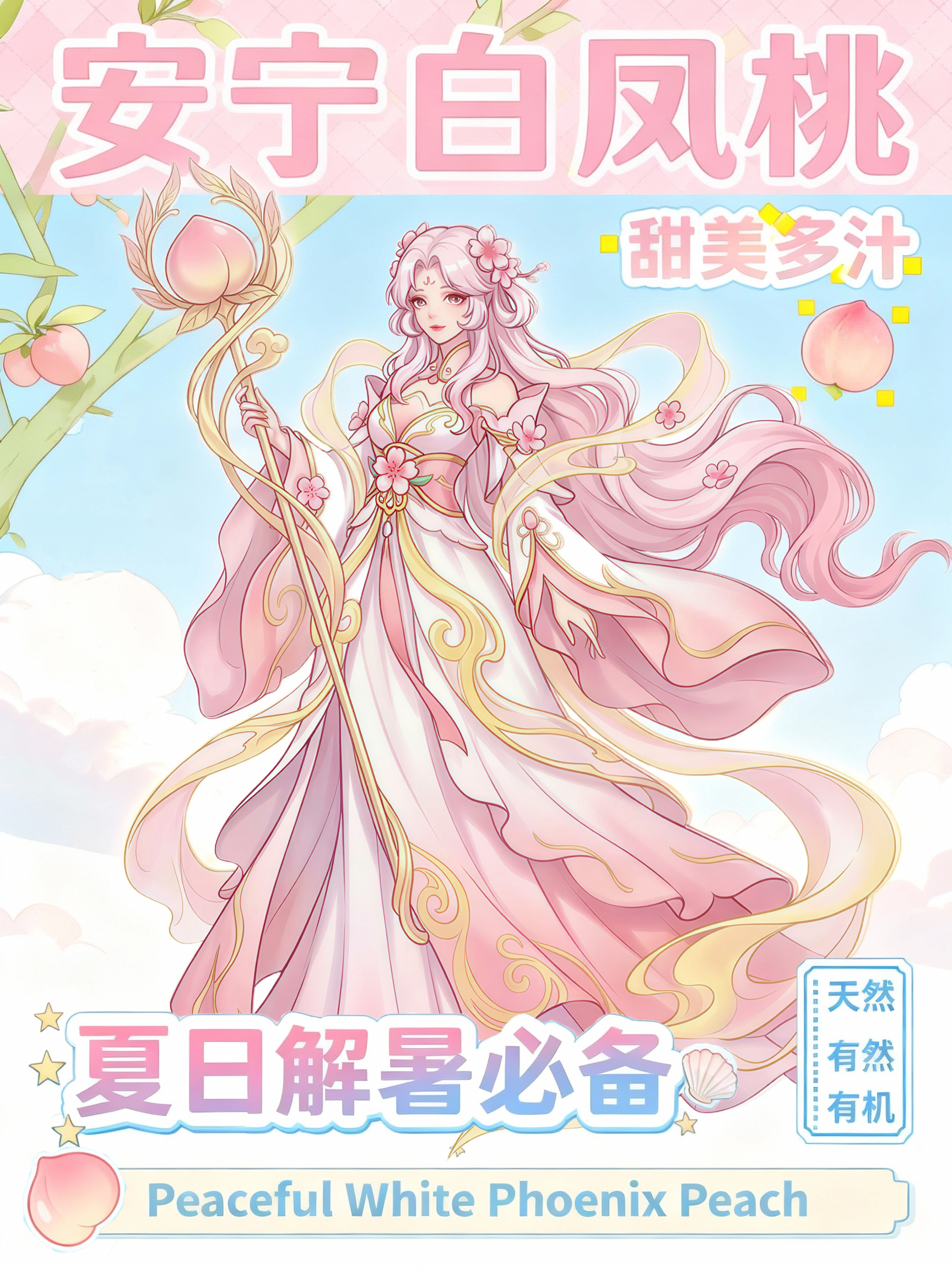 # IP Design# Graphic Design# Anning Baifeng Peach，