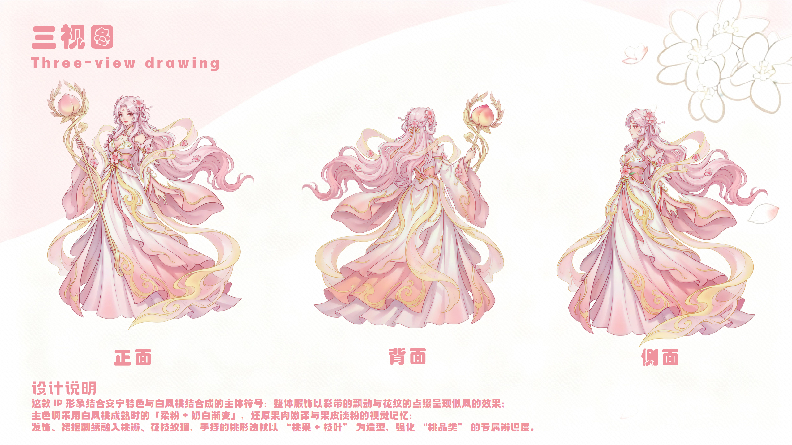 # IP Design# Graphic Design# Anning Baifeng Peach，