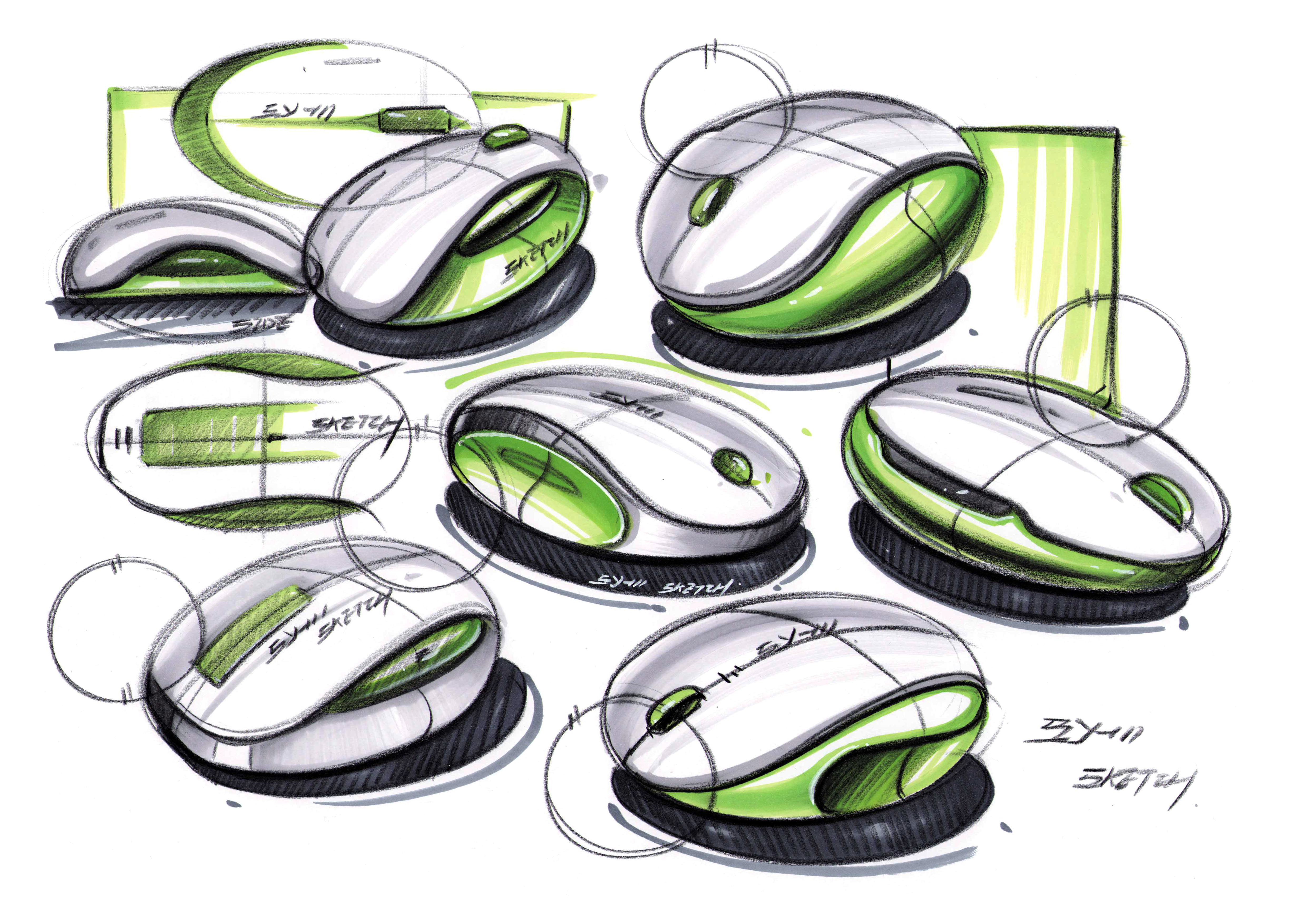 product design，industrial design，Hand drawn product design，Hand drawn industrial design，Mark pen coloring，Postgraduate entrance examination for industrial design，