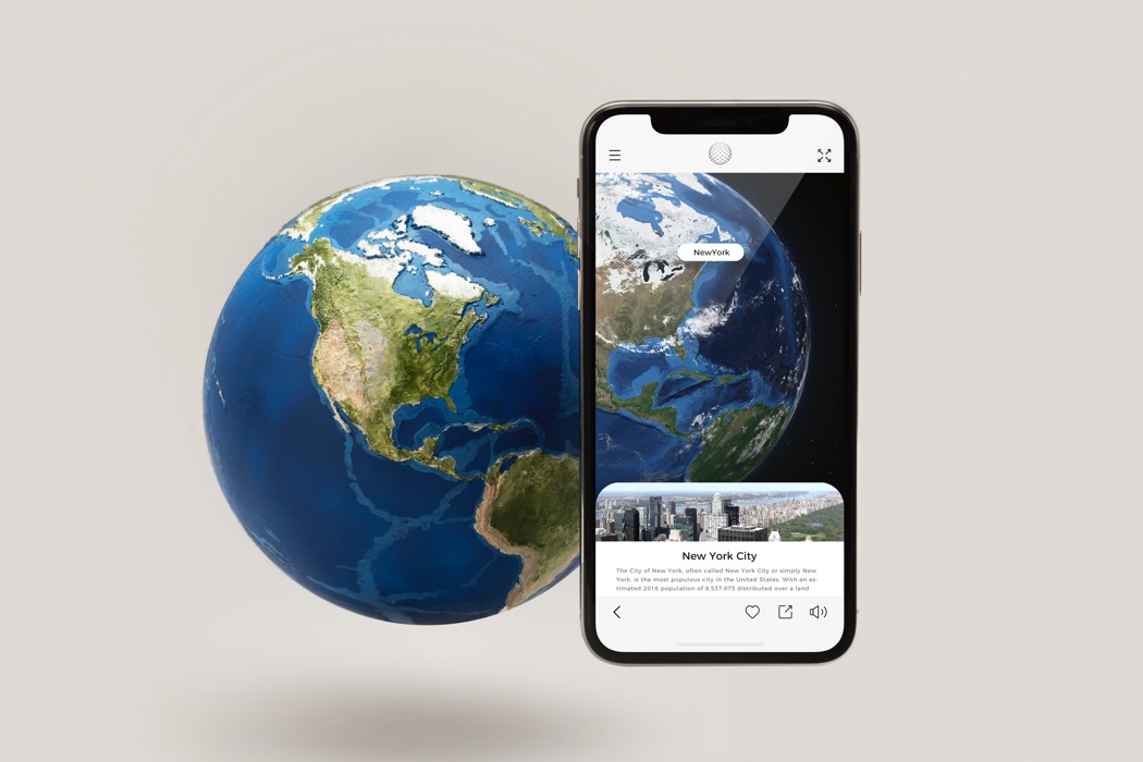 EARTH，AR GLOBE，ai，voice，education，app，