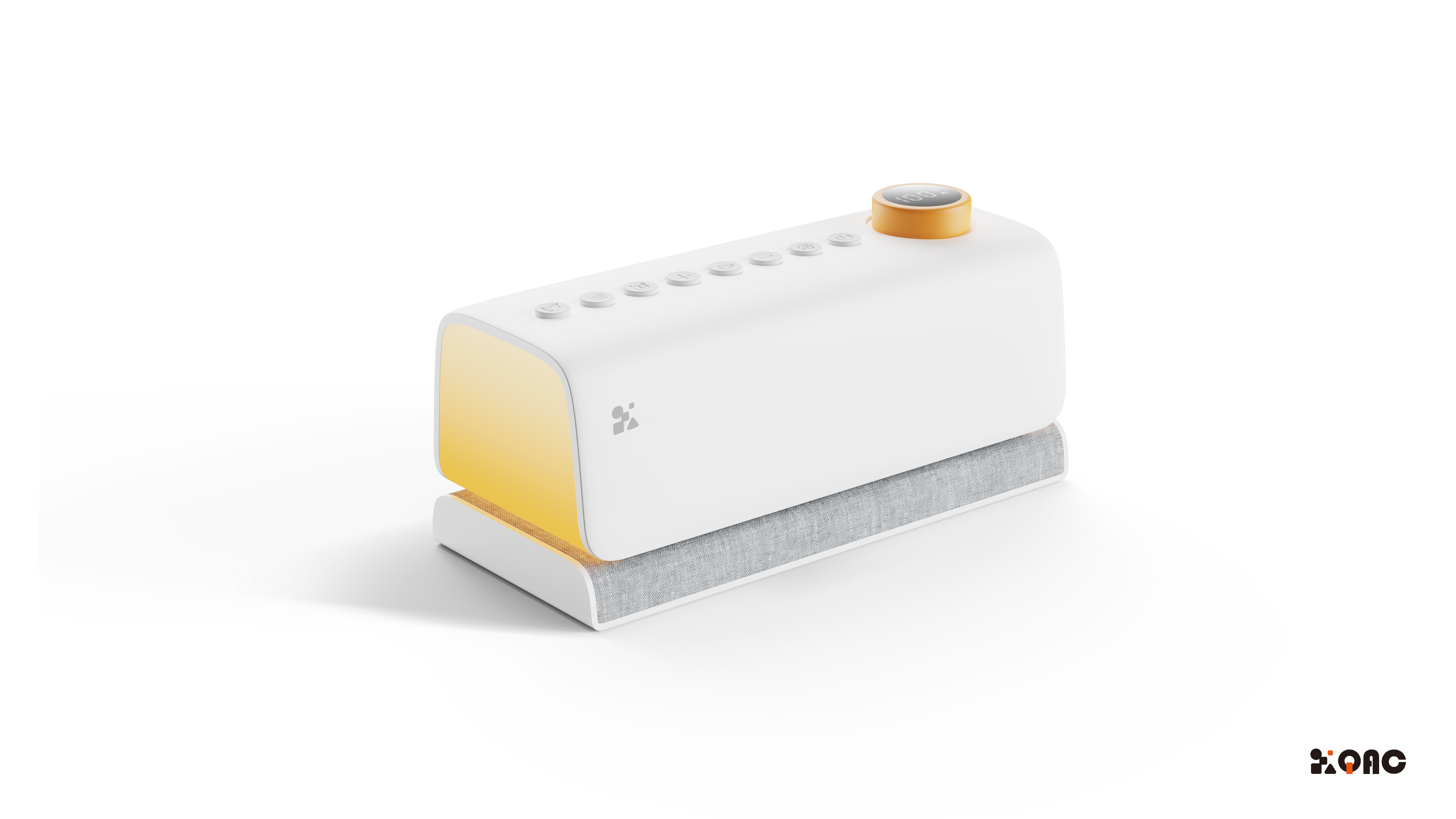 Wireless charging white noise sound, emotional care design，