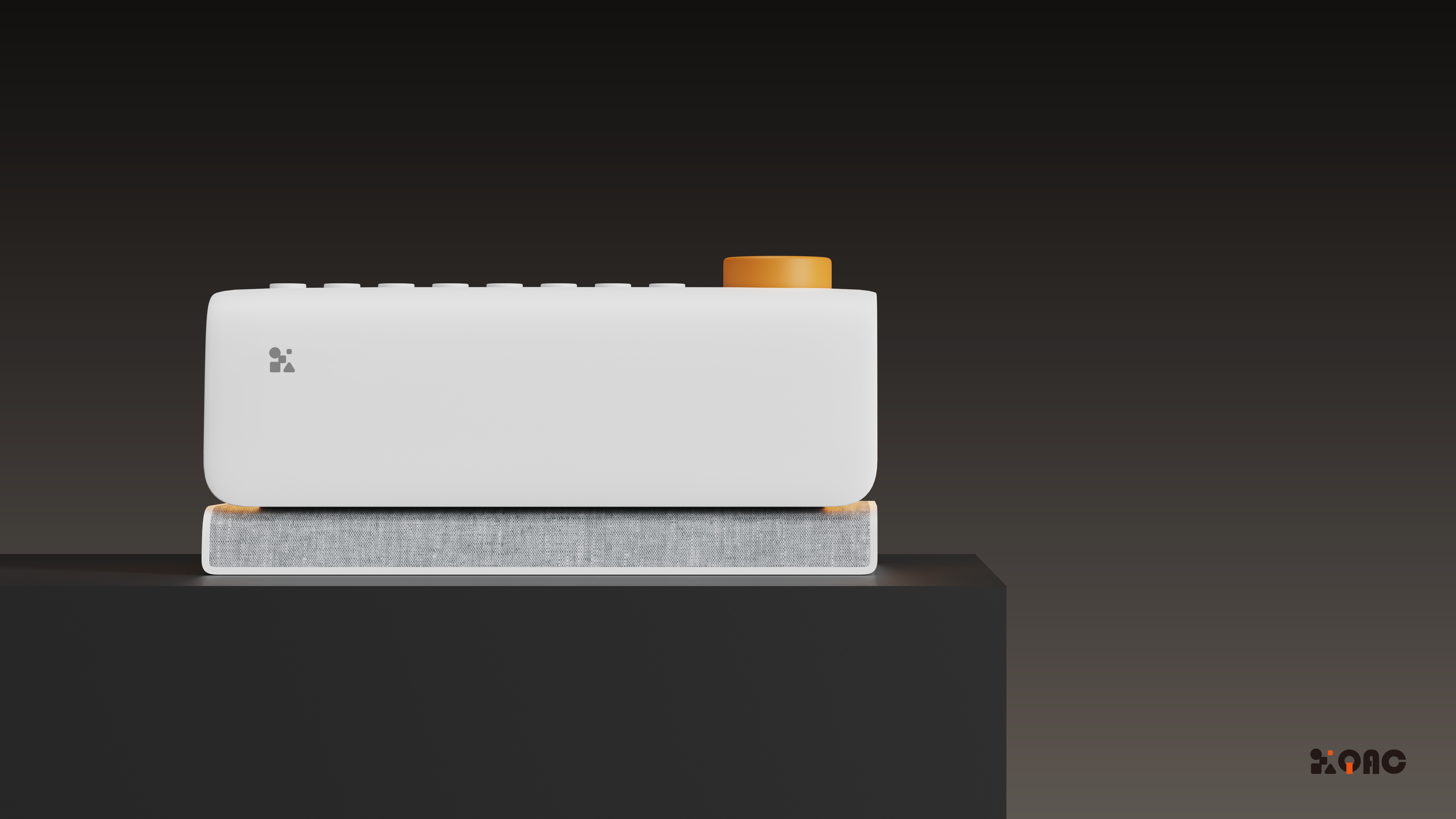 Wireless charging white noise sound, emotional care design，