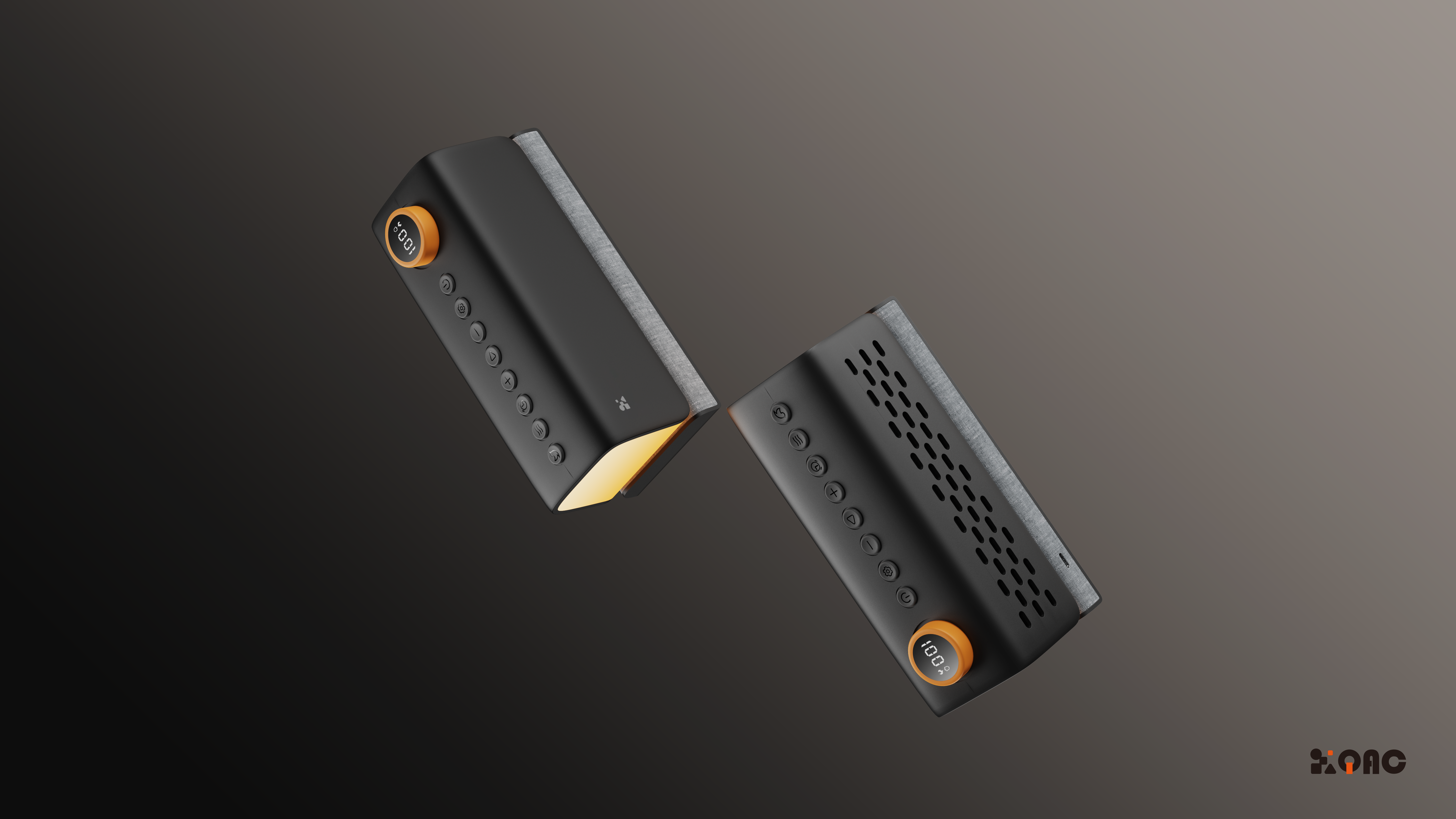 Wireless charging white noise sound, emotional care design，