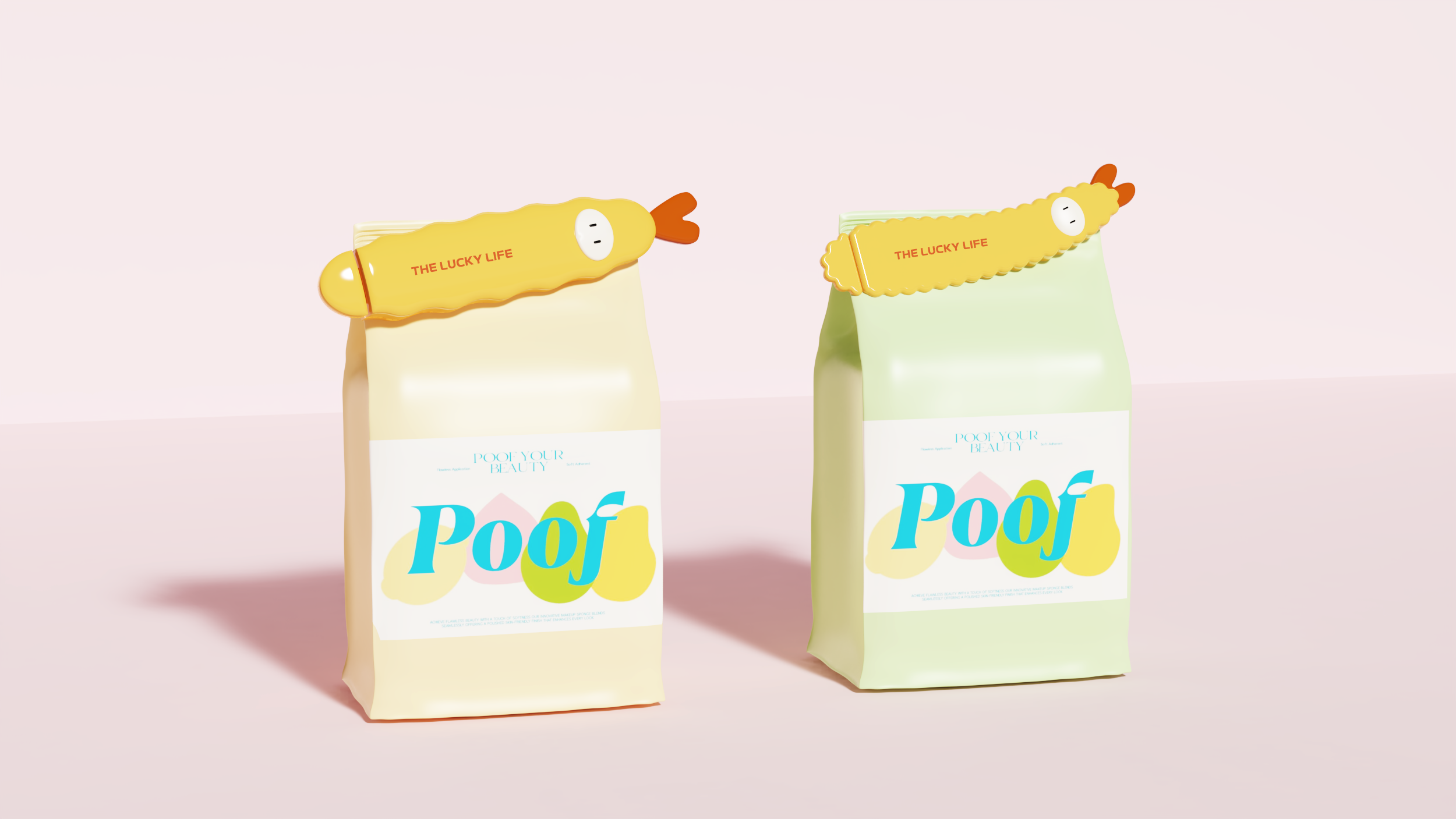 Sealing clip，popcorn，lovely，Cute fun，originality，Fried Shrimp，