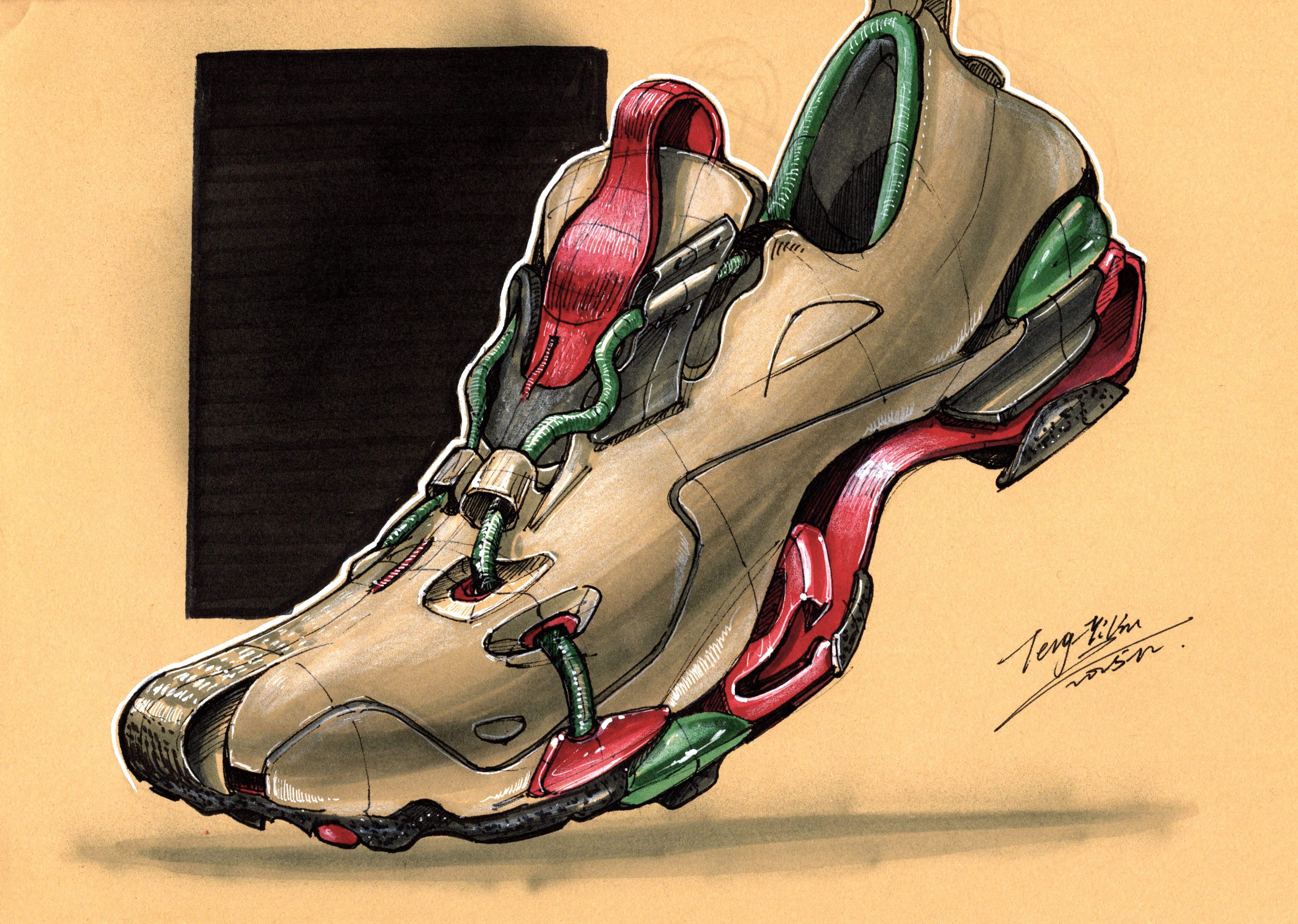 Hand drawn product design，industrial design hand-painted，Postgraduate entrance examination for industrial design，Product design postgraduate entrance examination，Designer's hand-painted book，Dream-chasing Design Postgraduate Entrance Examination，