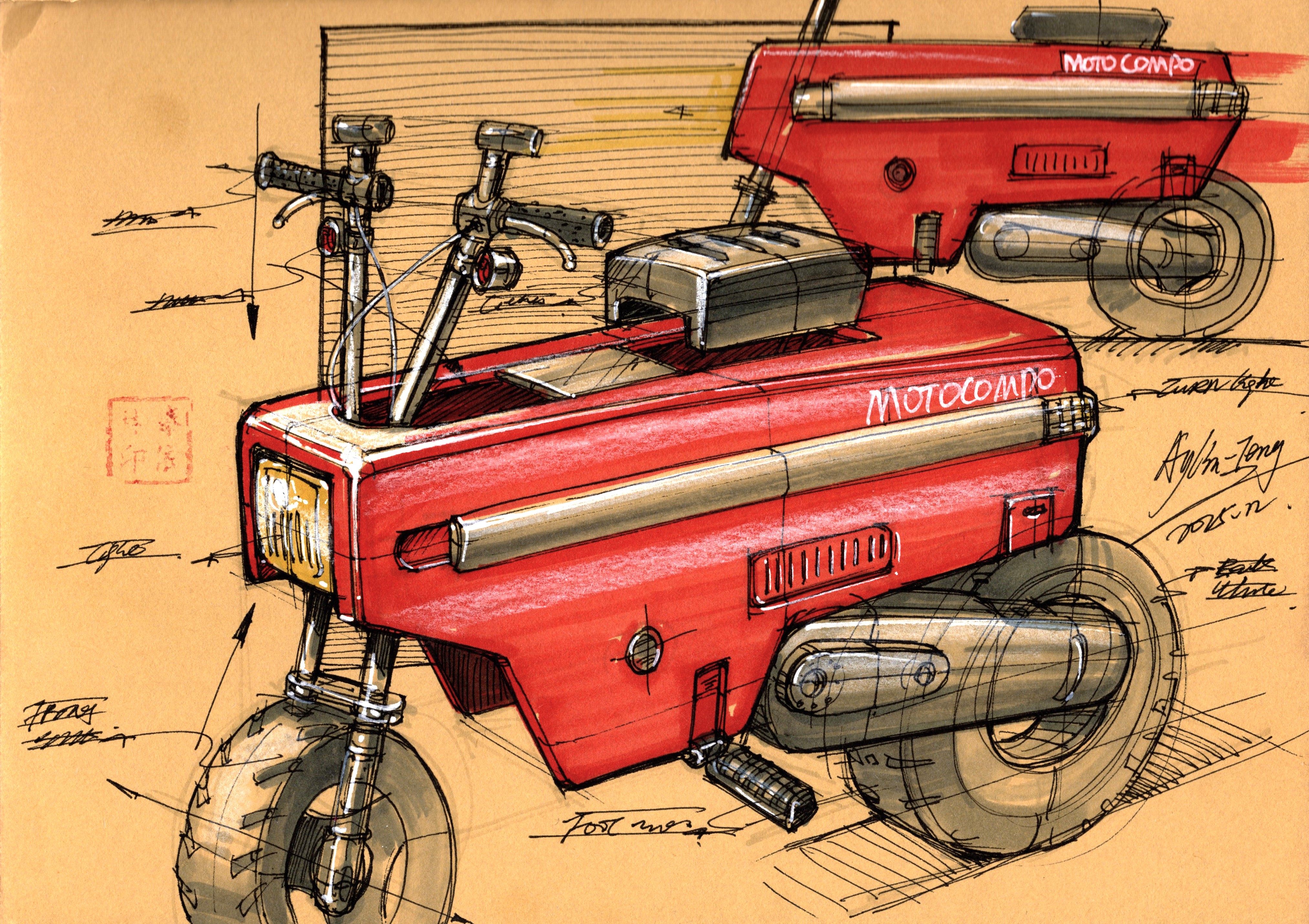 Hand drawn product design，industrial design hand-painted，Postgraduate entrance examination for industrial design，Product design postgraduate entrance examination，Designer's hand-painted book，Dream-chasing Design Postgraduate Entrance Examination，