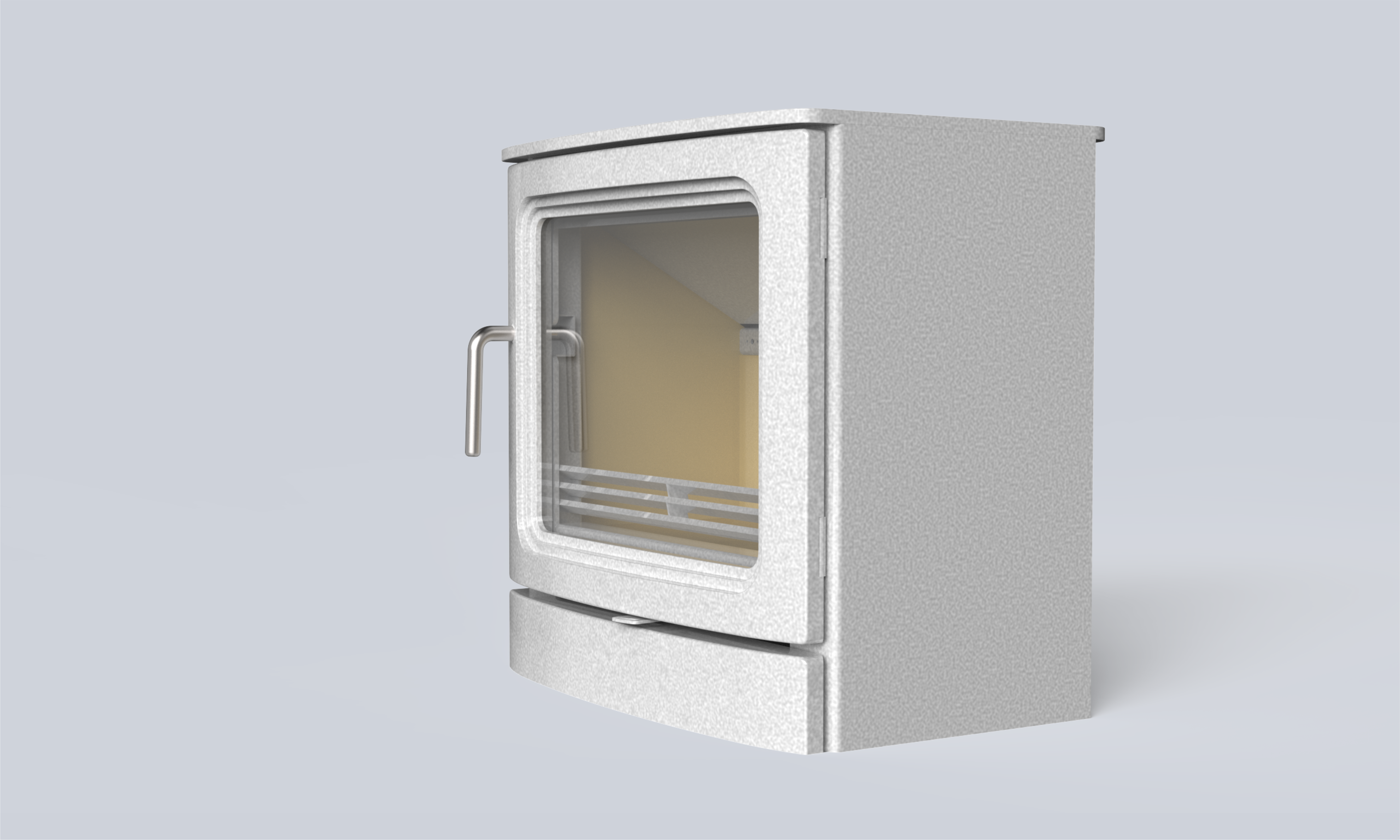 industrial design，Creative design，sheet metal cast iron，Structural design，Prototype production，design analysis ，Wood burning fireplace，True Fire Fireplace，