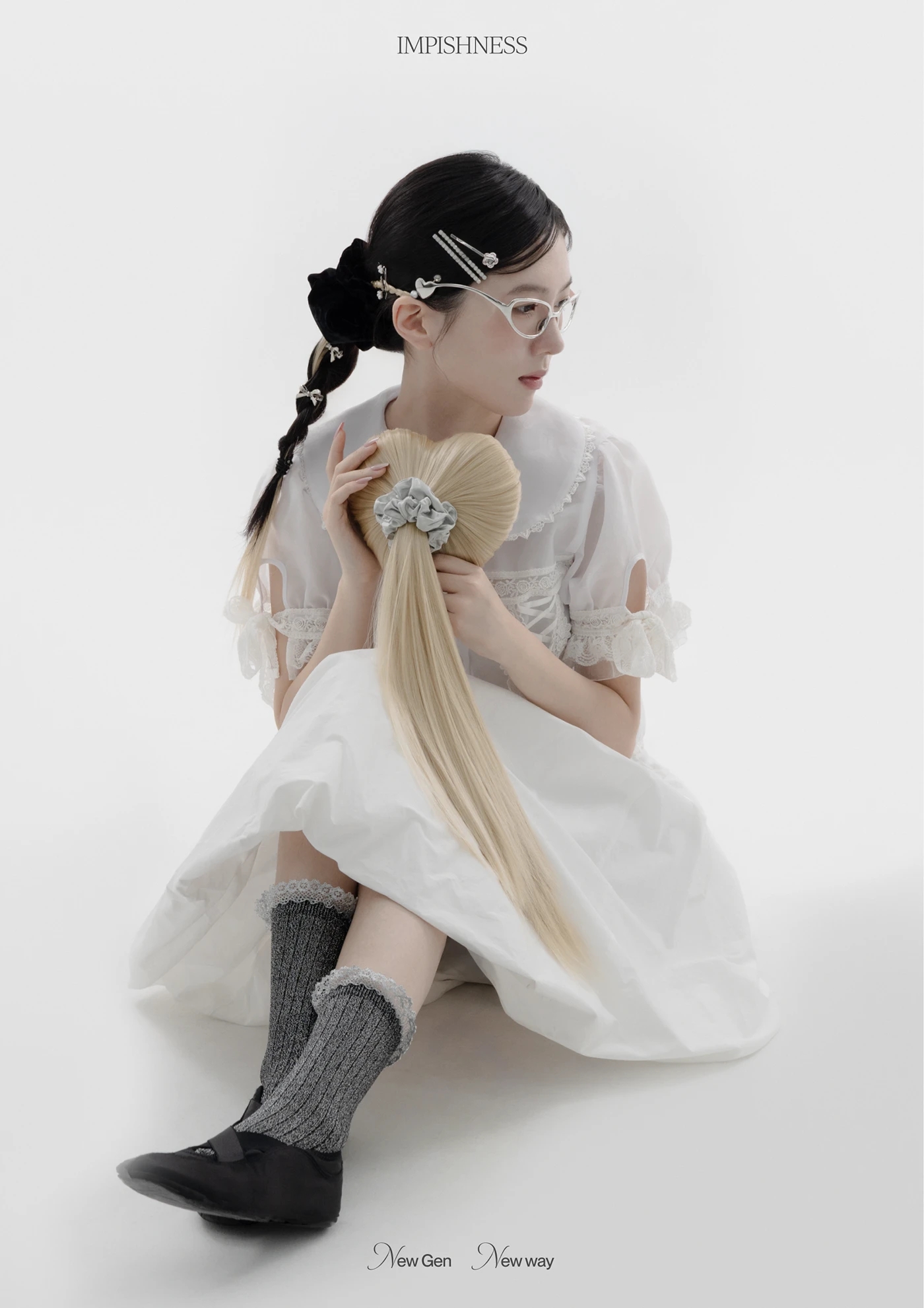 glasses，Accessories，IMPISHNESS，Frameless Romance，