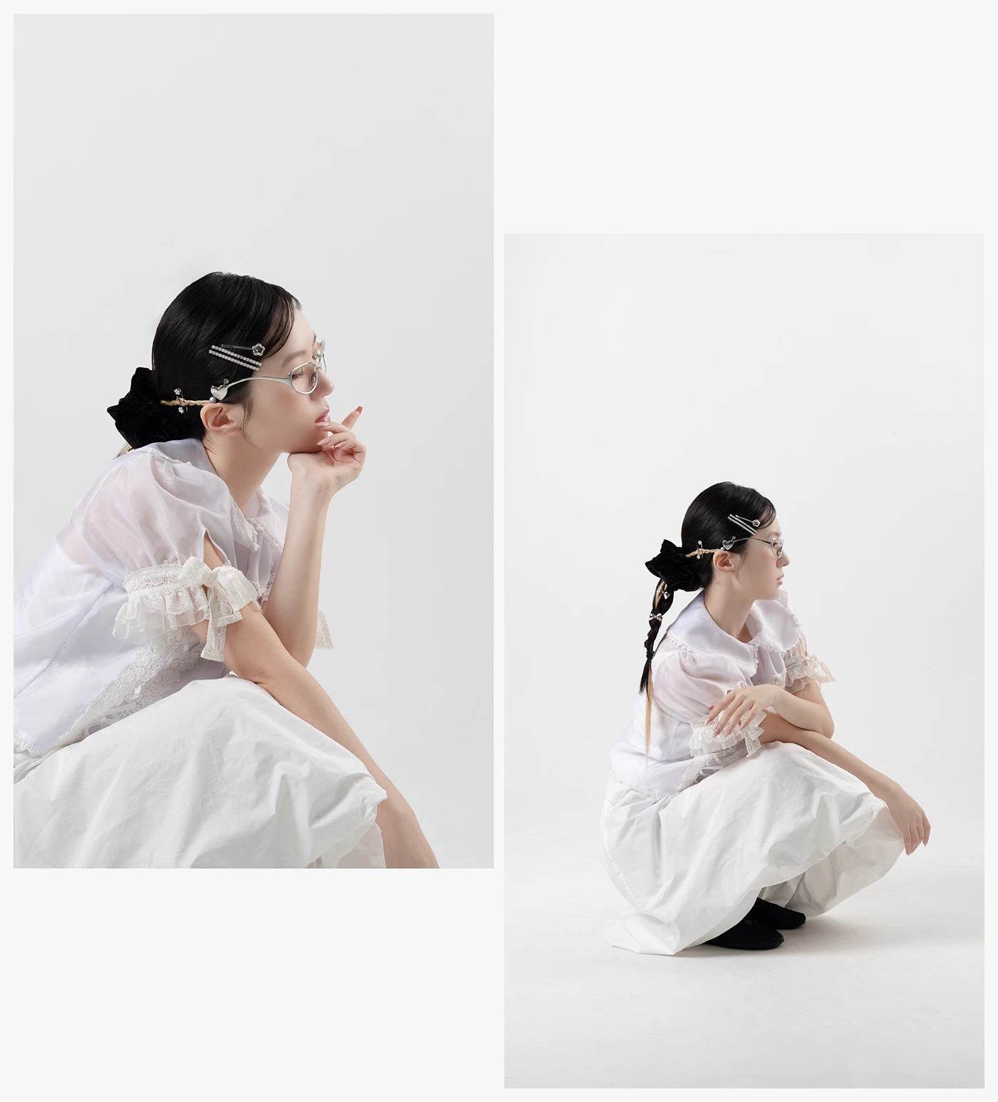 glasses，Accessories，IMPISHNESS，Frameless Romance，