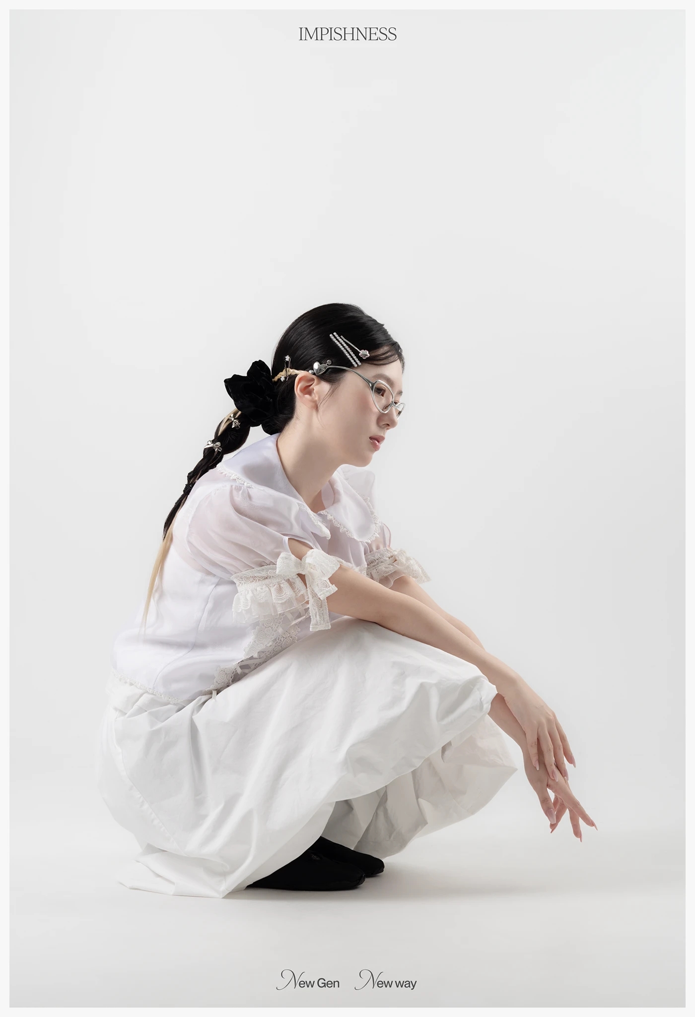 glasses，Accessories，IMPISHNESS，Frameless Romance，