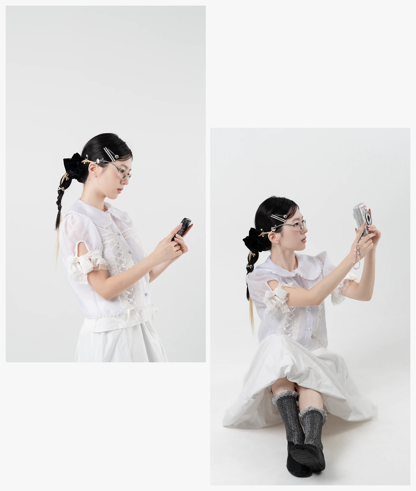 glasses，Accessories，IMPISHNESS，Frameless Romance，